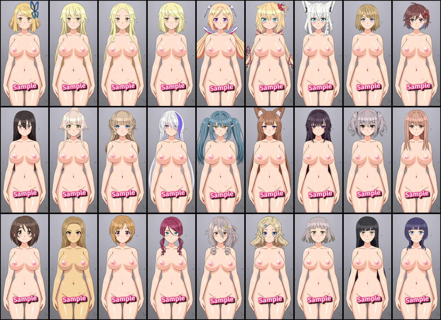 27人のパイパンヌードの女の子を「みつめえっち」したい人向けのCG集2026-SECHS-