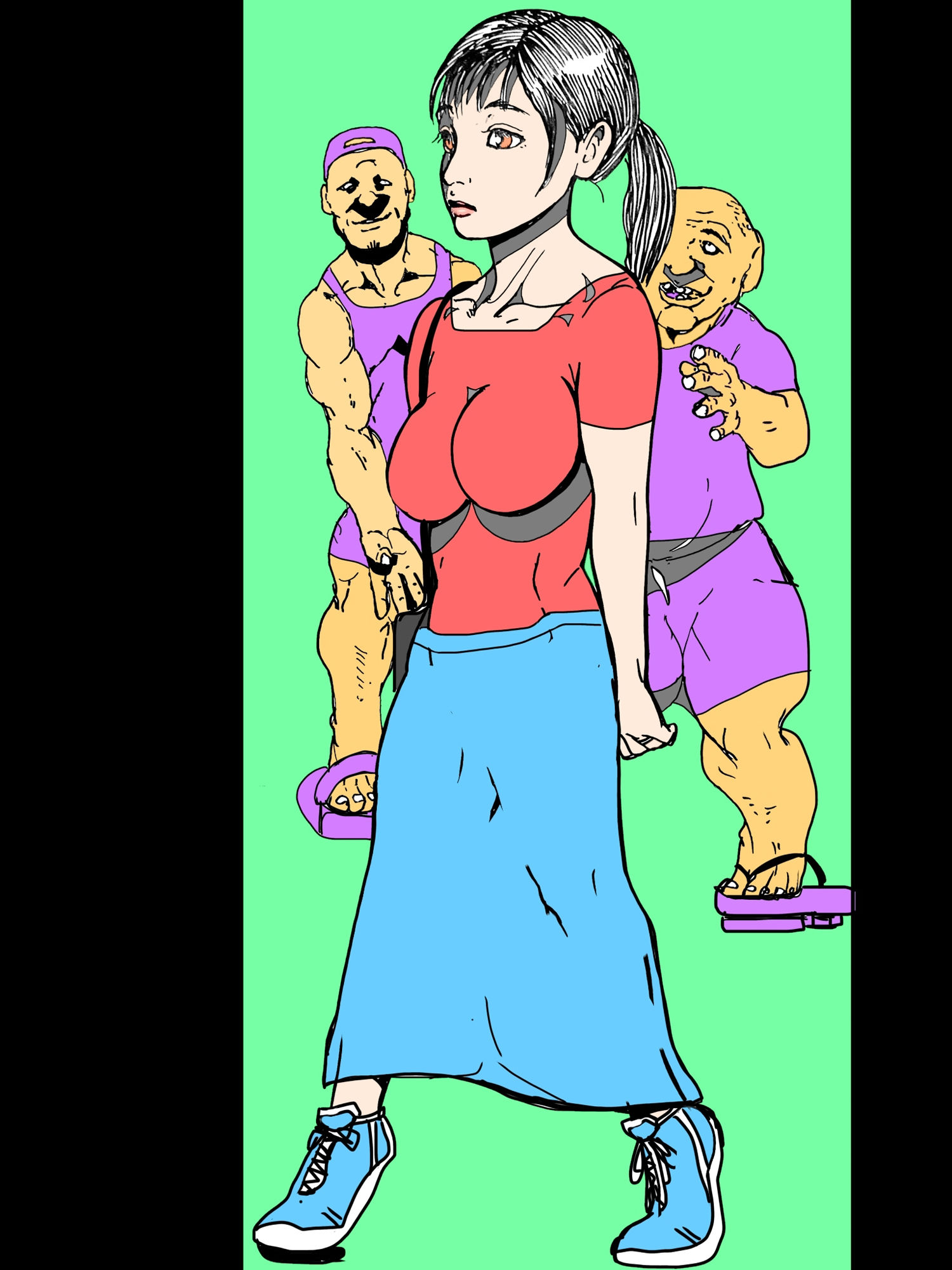 仲良し親子は女好き