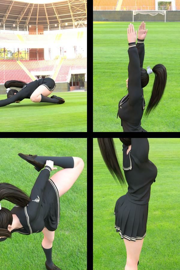 元祖格闘家ヒロインにしてバーチャルアイドル「不知火舞（しらぬいまい）」の女子学生風写真集:Seifuku_02