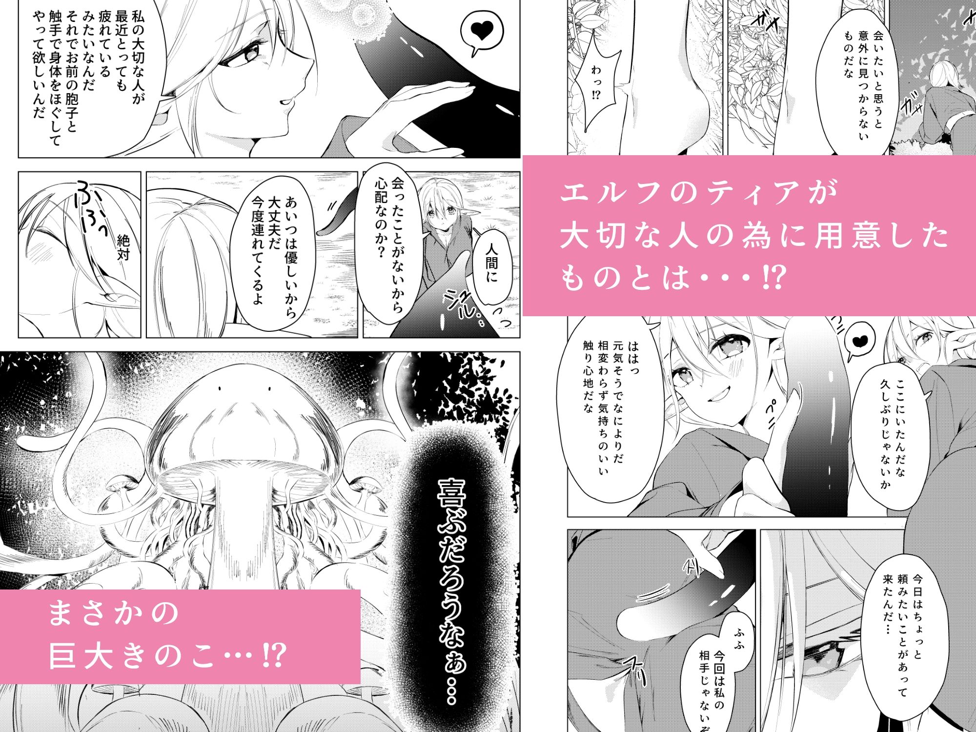 禁域の森でエルフと（2）