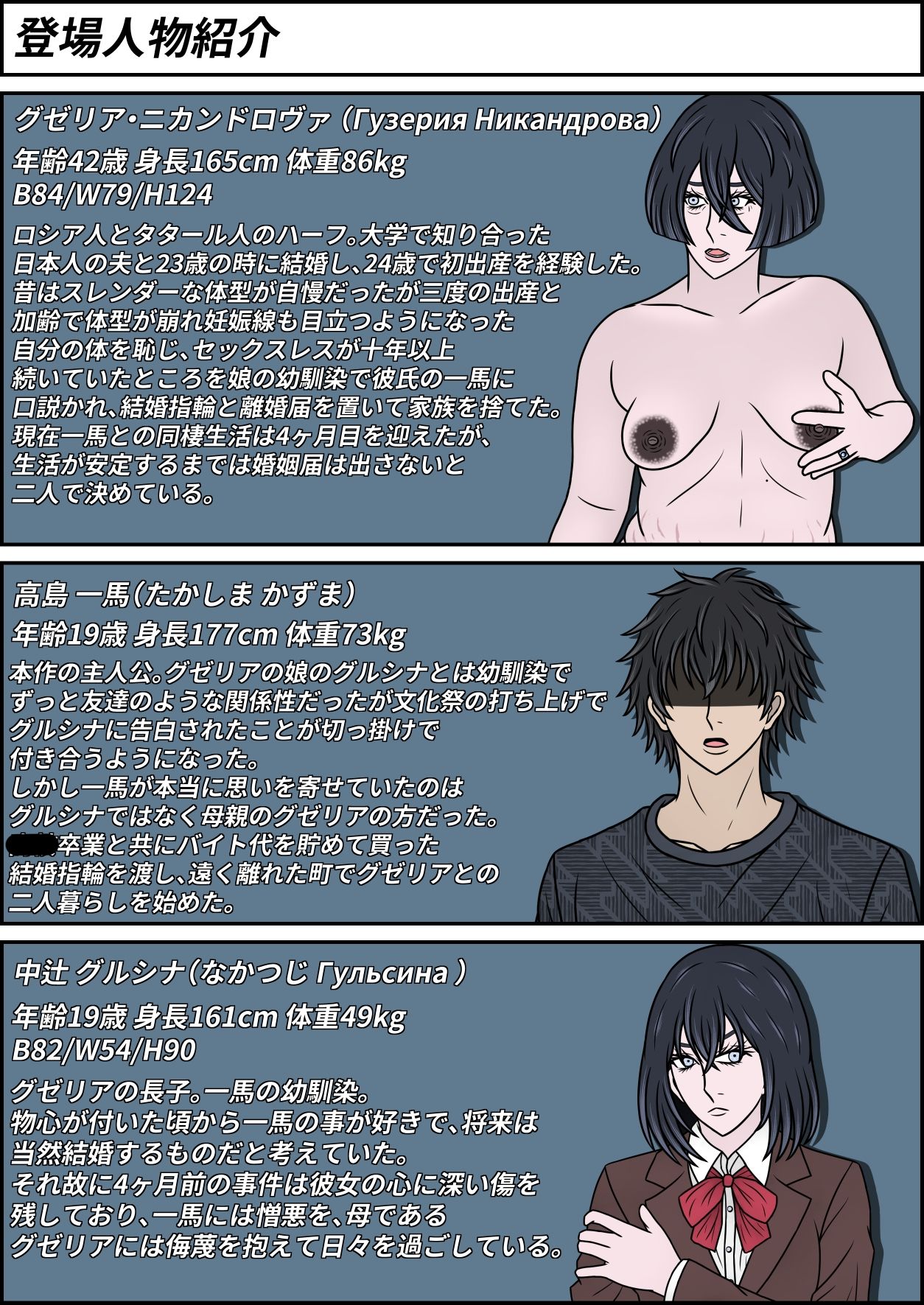 ハーフ彼女を振って母親の外人ママを選ぶ話 グゼリア・ニカンドロヴァの場合