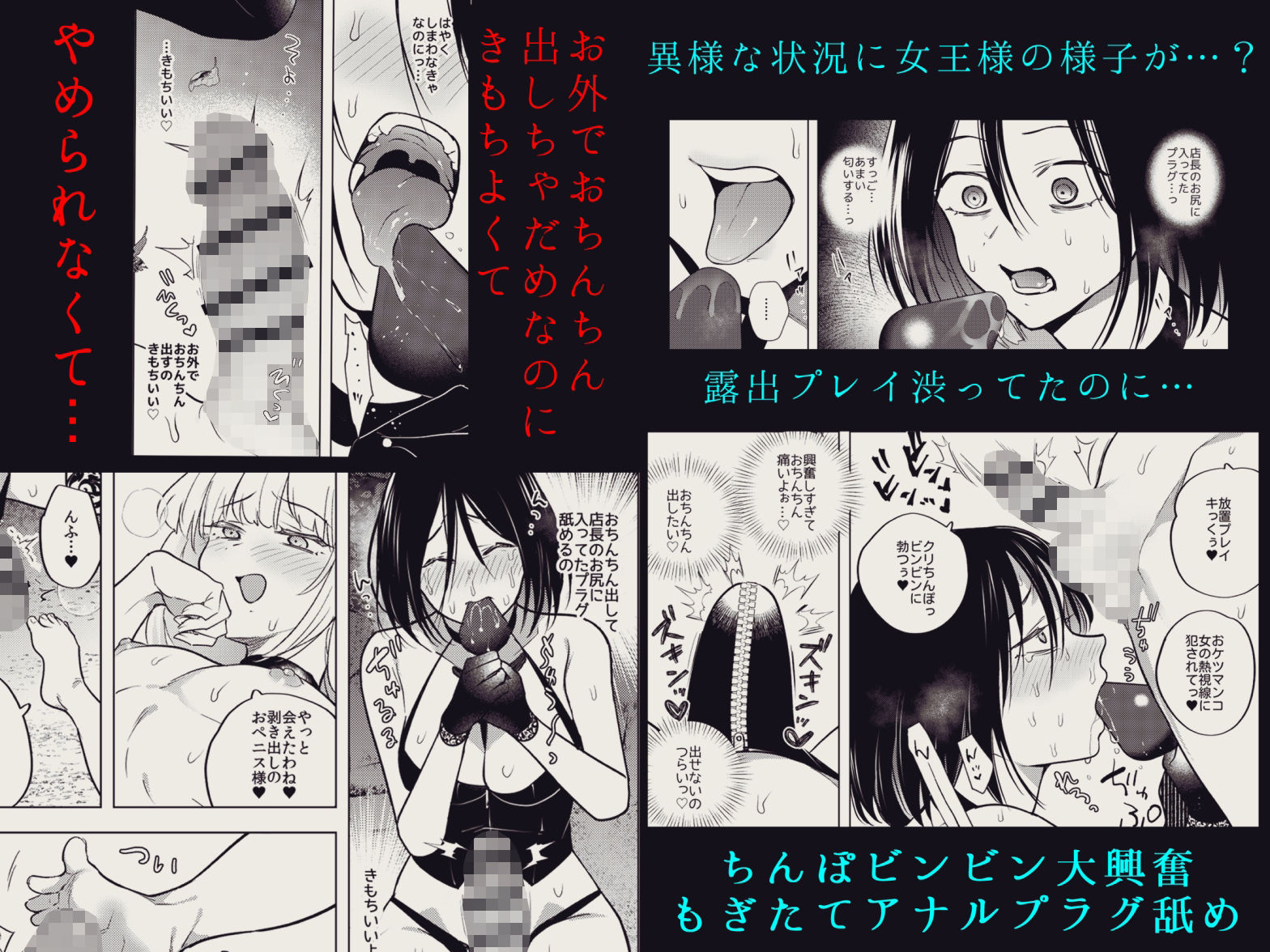 適性0のふたなり女王様3.5-御法度！地獄の逆アナル露出徘徊-