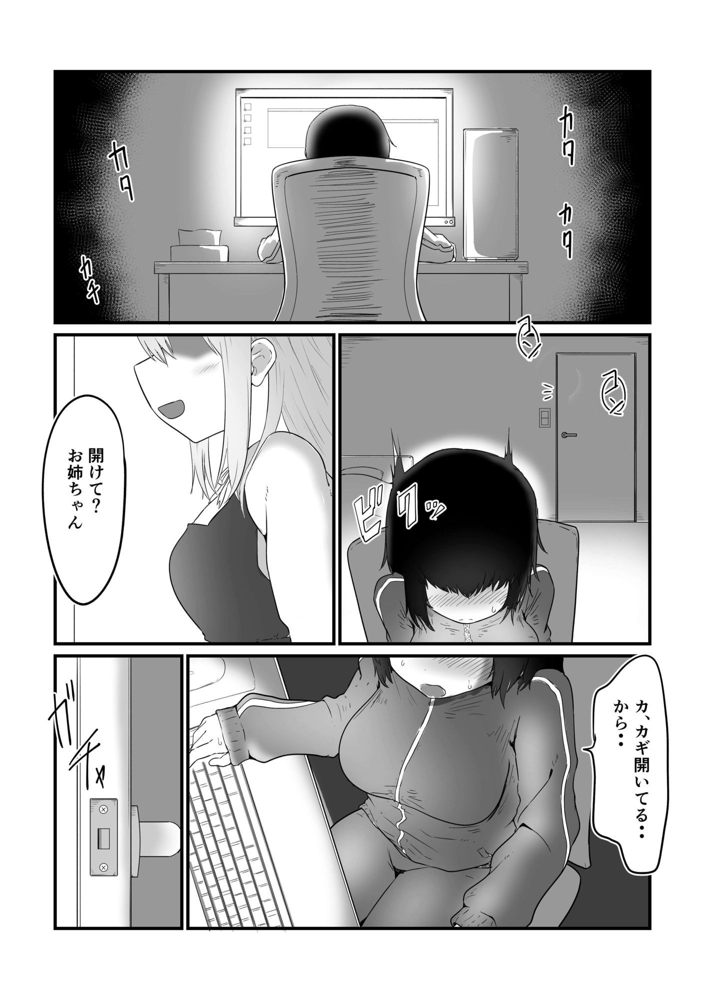 引きこもりお姉ちゃん、ふたなり妹のオナホになる。