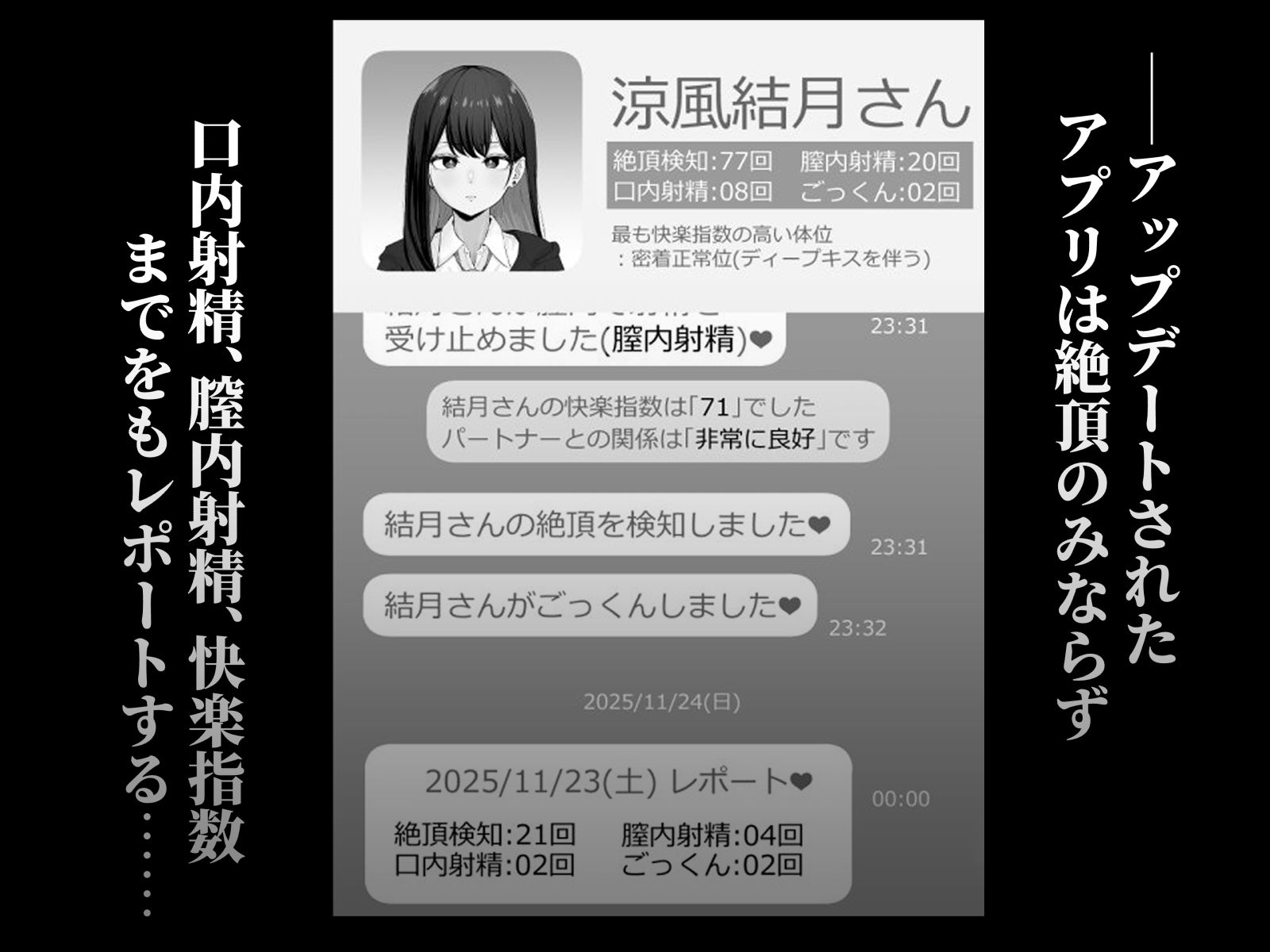 絶頂検知アプリ2〜過激化する寝取られレポート〜