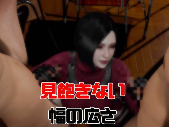 【動画3本】エイダ（Ada Wong）とぶっかけ3Pまつり