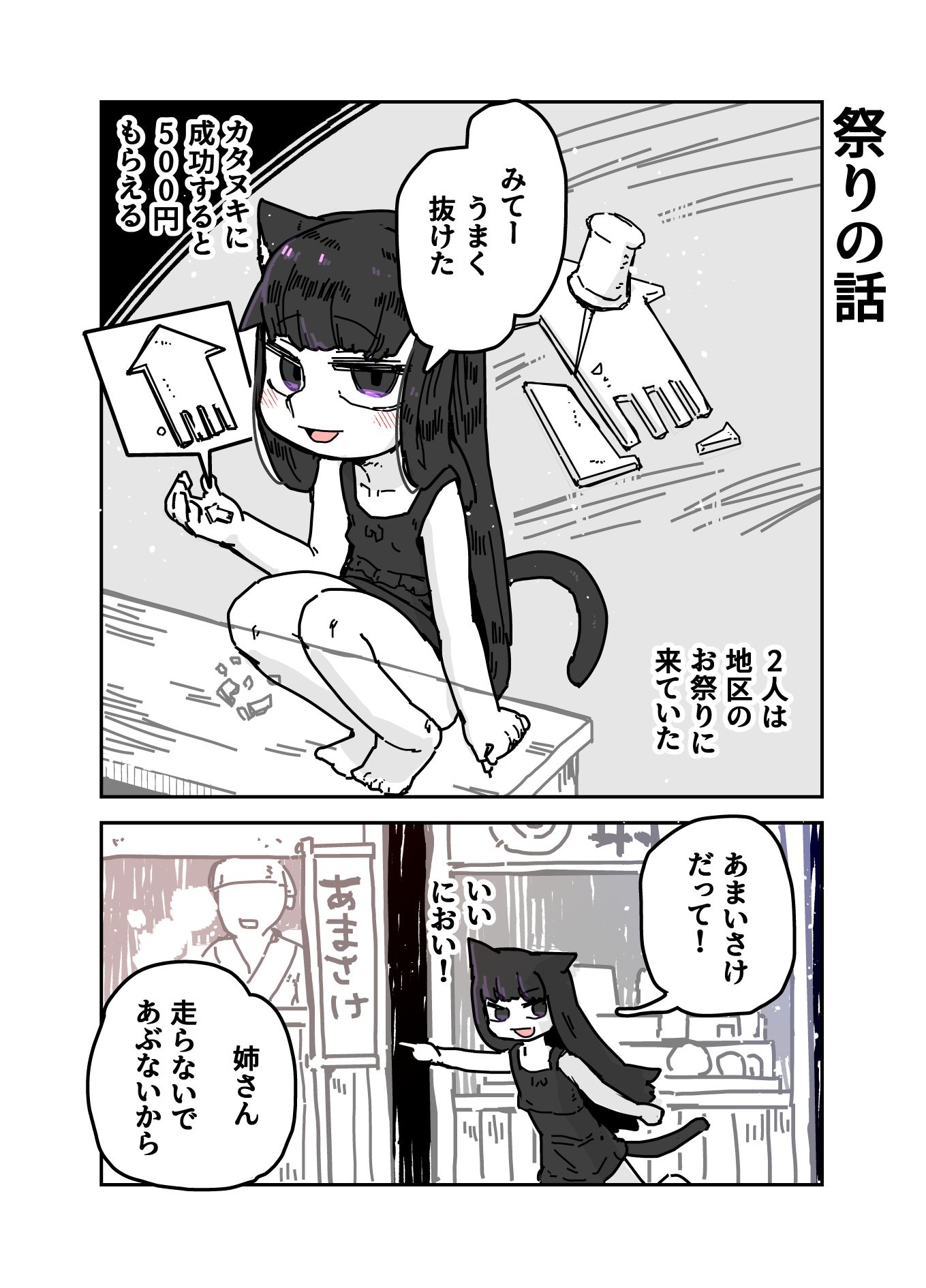 猫線地区の日常