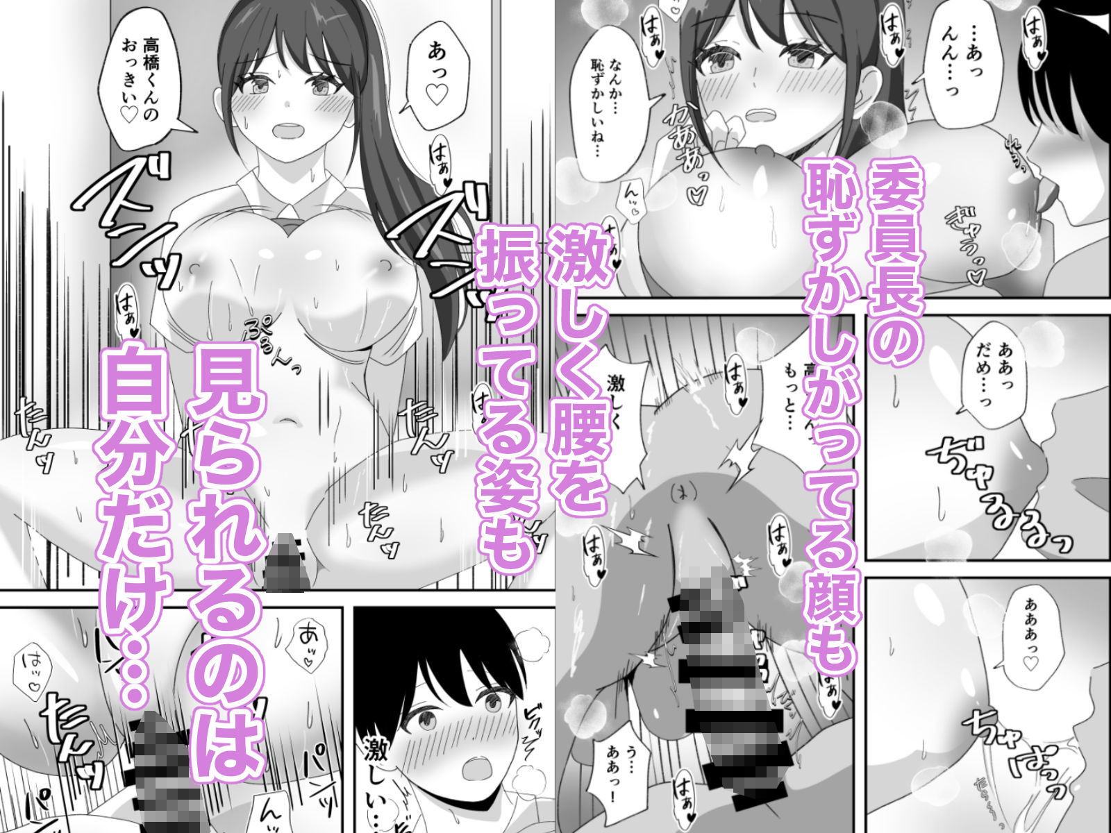 エチメイト 清楚な委員長と性欲処理の関係になった話