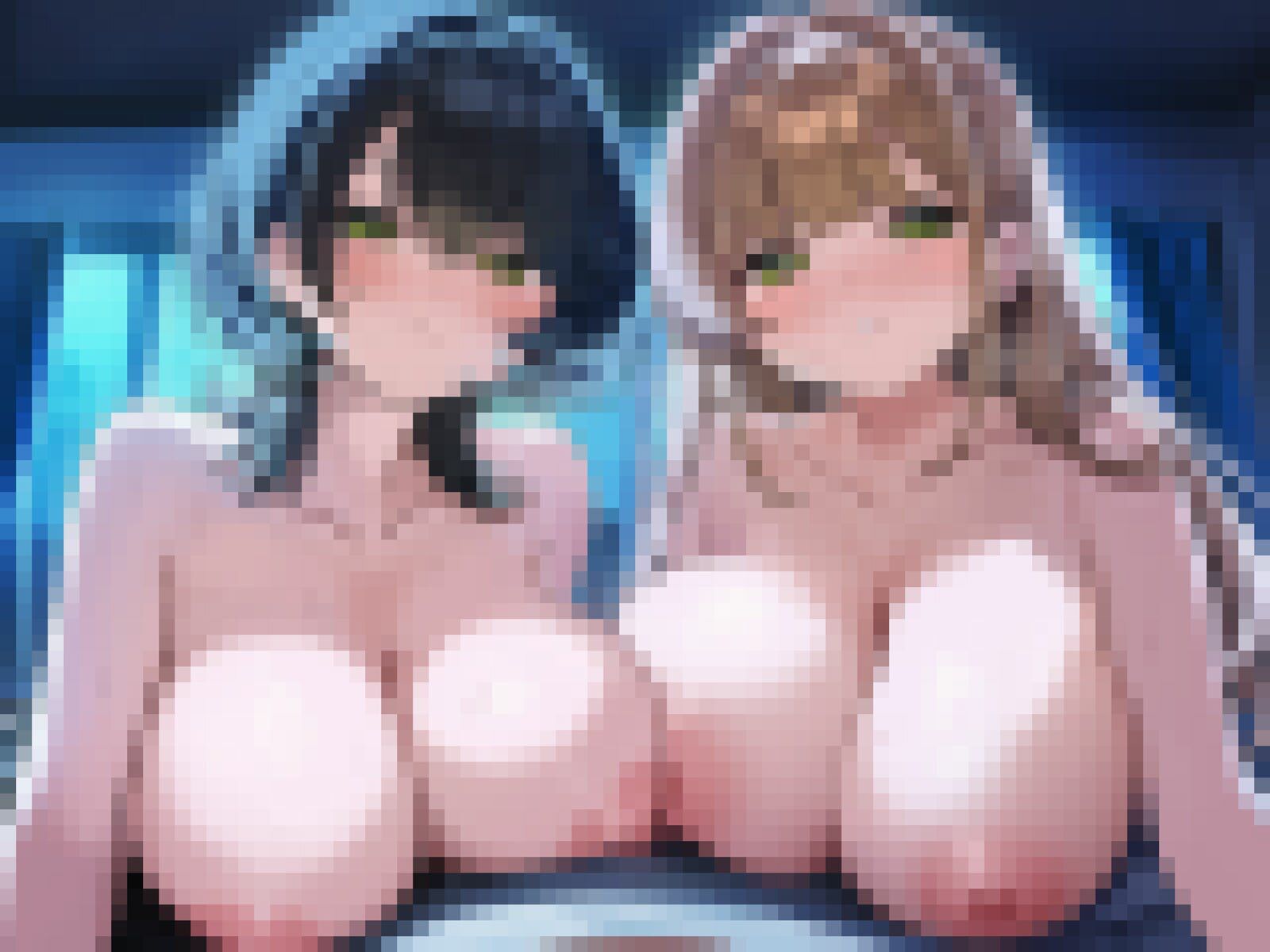 【全裸差分あり】超過保護な高身長義理姉とあまあまWおっぱい洗体＆連続中出し溺愛性活「こ〜らっ♪抵抗しないのっ（はーと）笑」