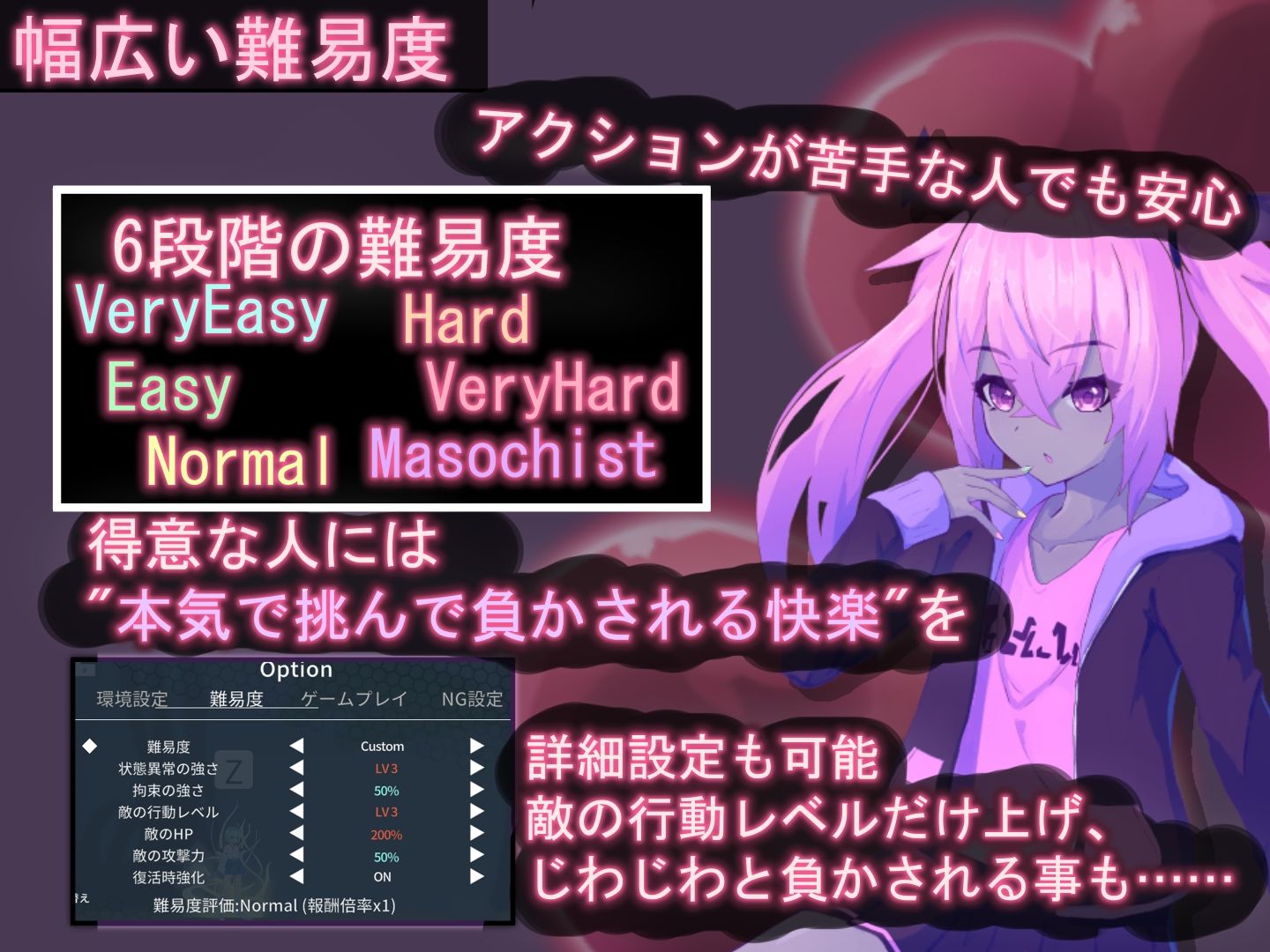 ティリシア -男の娘が状態異常でハメられ犯●れるアクションゲーム-
