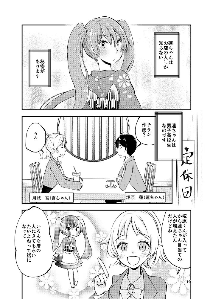 バイトを始めたら女装させられた話まとめ壱
