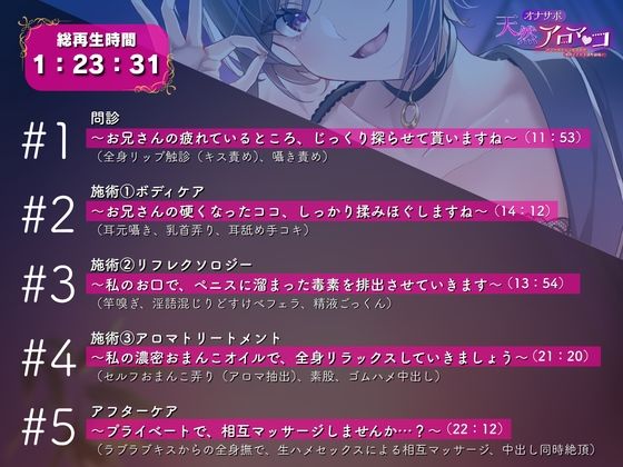 【濃厚キス問診・乳首責めマッサージ】オナサポ天然アロマ〇コ〜クールなセラピストの淫語ささやき濃厚施術〜