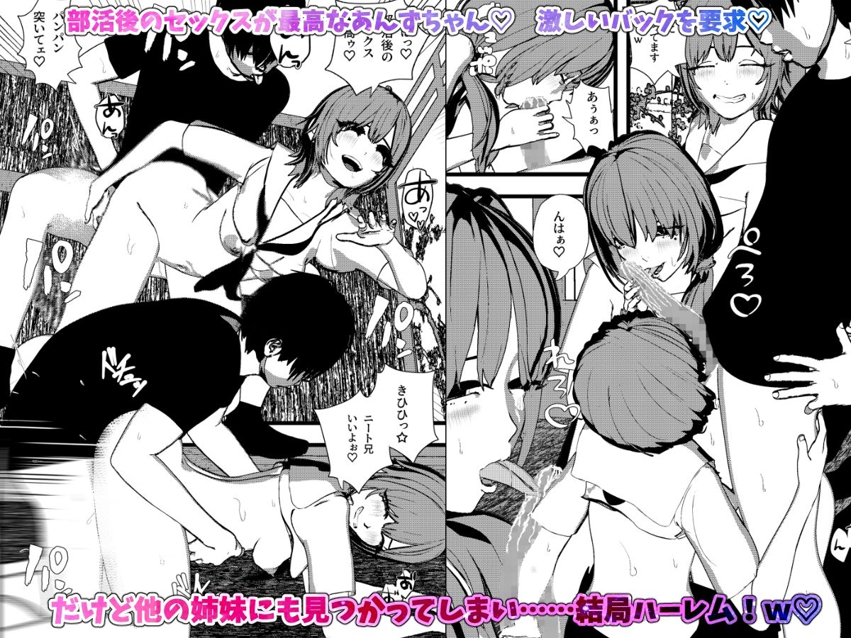 ＜総集編＞田舎ちっぱい3姉妹とハーレムSEX！＜1＞＜2＞＜3＞＜4＞