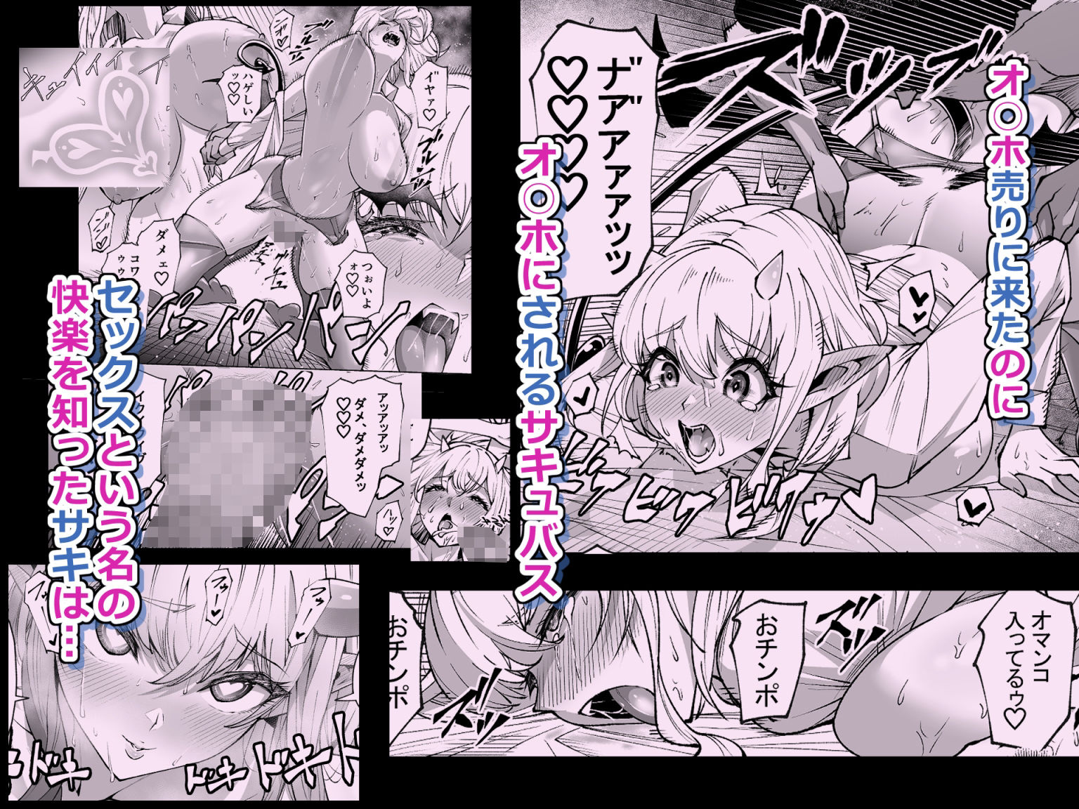 オ○ホ販売員のサキュバスがオ○ホにされちゃう話