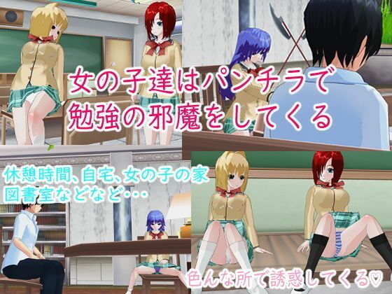 誘惑パンチラ天国 1・2セット
