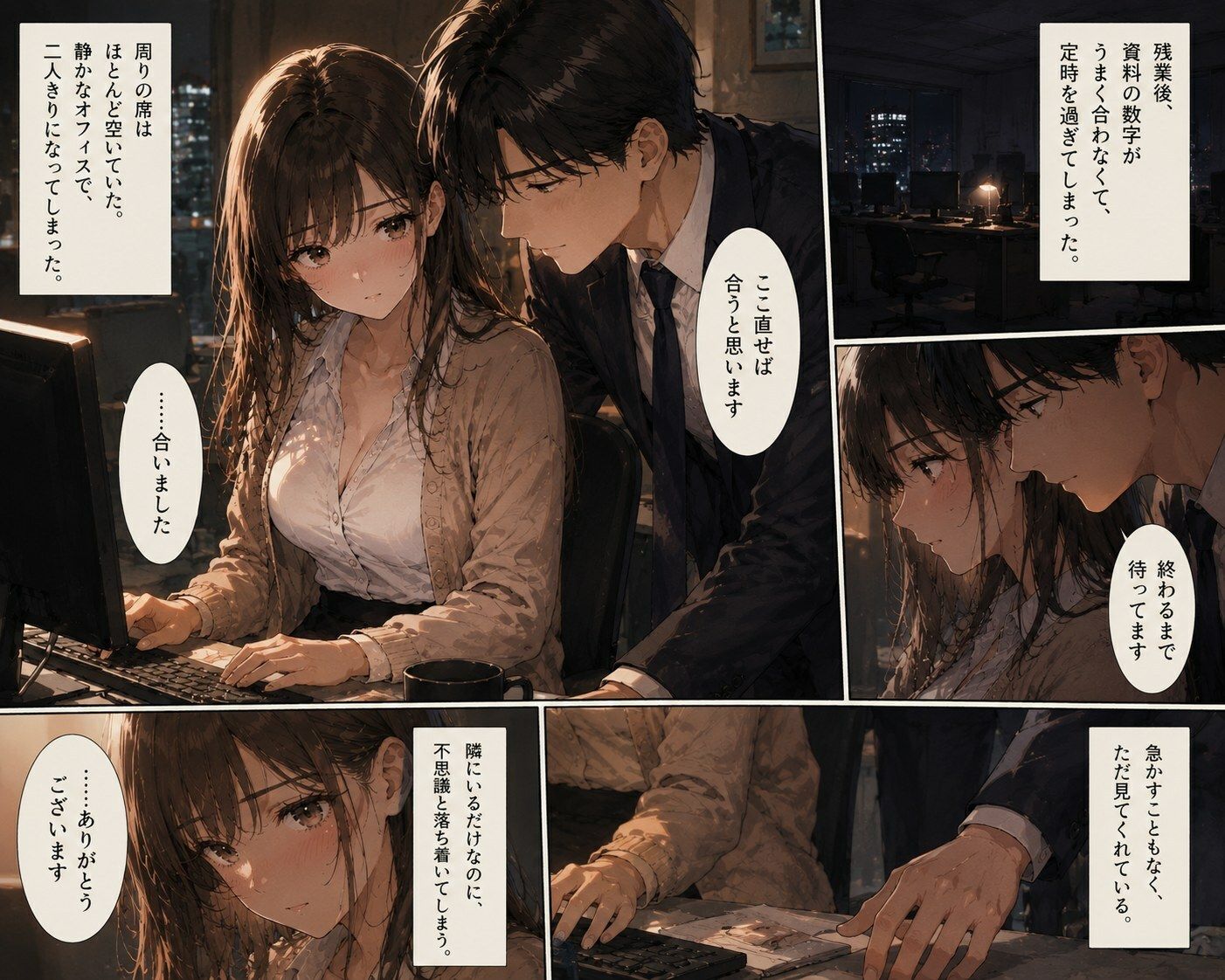 新入社員の彼女は歓迎会のあと帰らなかった ―教育係の上司―