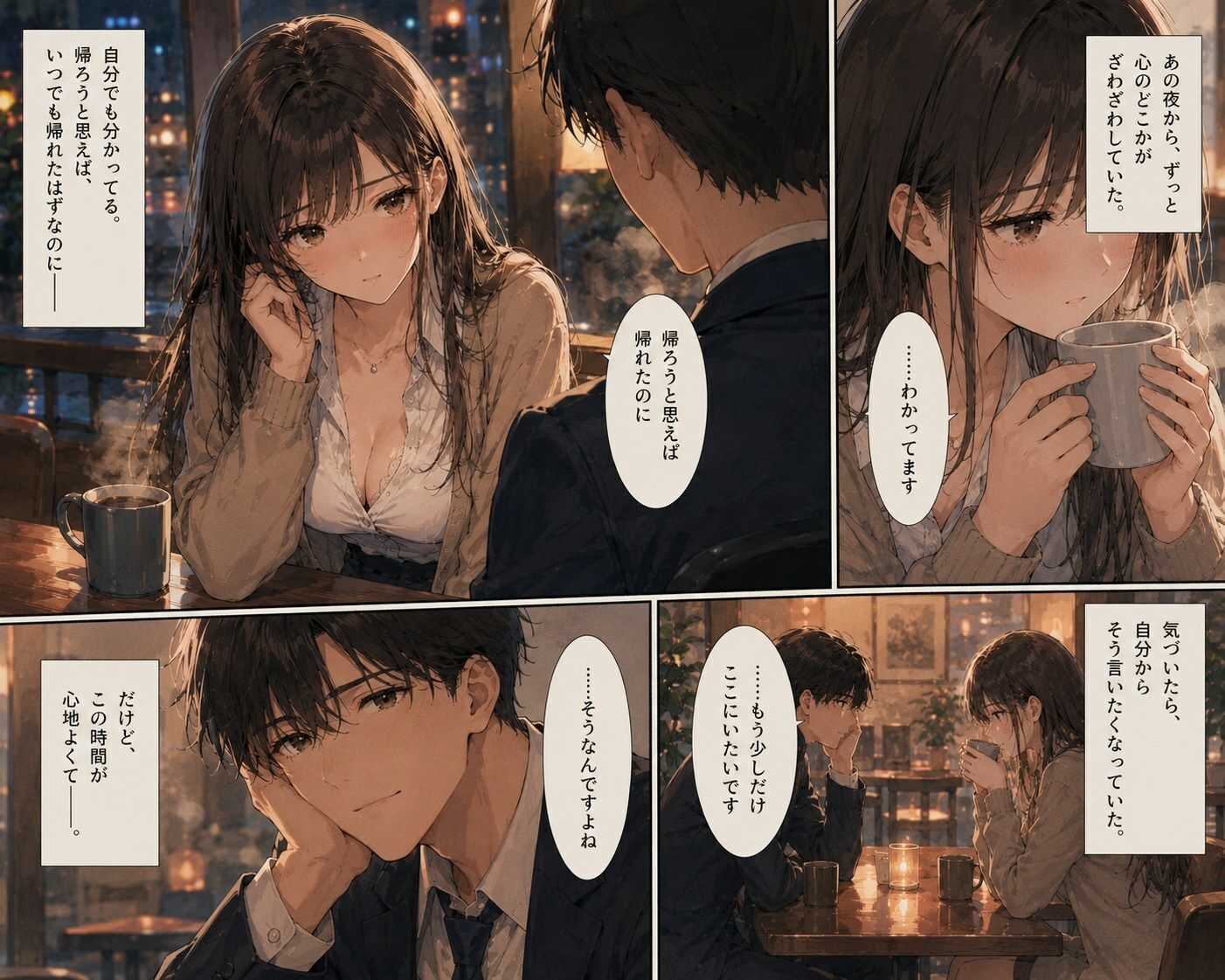 新入社員の彼女は歓迎会のあと帰らなかった ―教育係の上司―