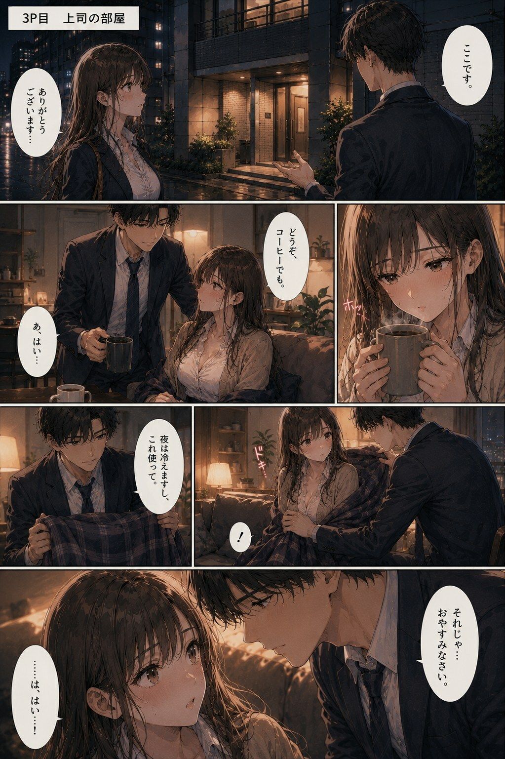 新入社員の彼女は、終電を逃した夜を忘れられなかった ―教育係の上司と、もう一度だけ―