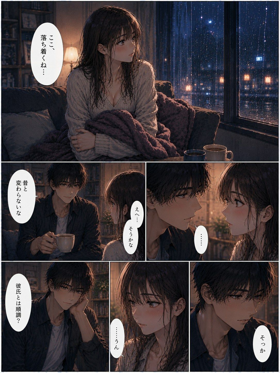 彼氏の知らない再会 ―幼馴染との夜―