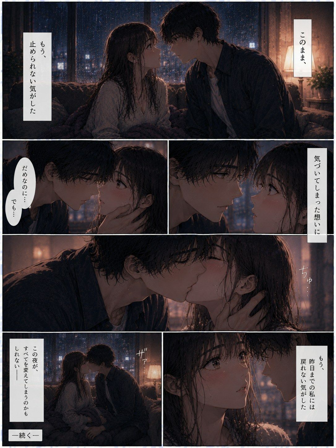 彼氏の知らない再会 ―幼馴染との夜―