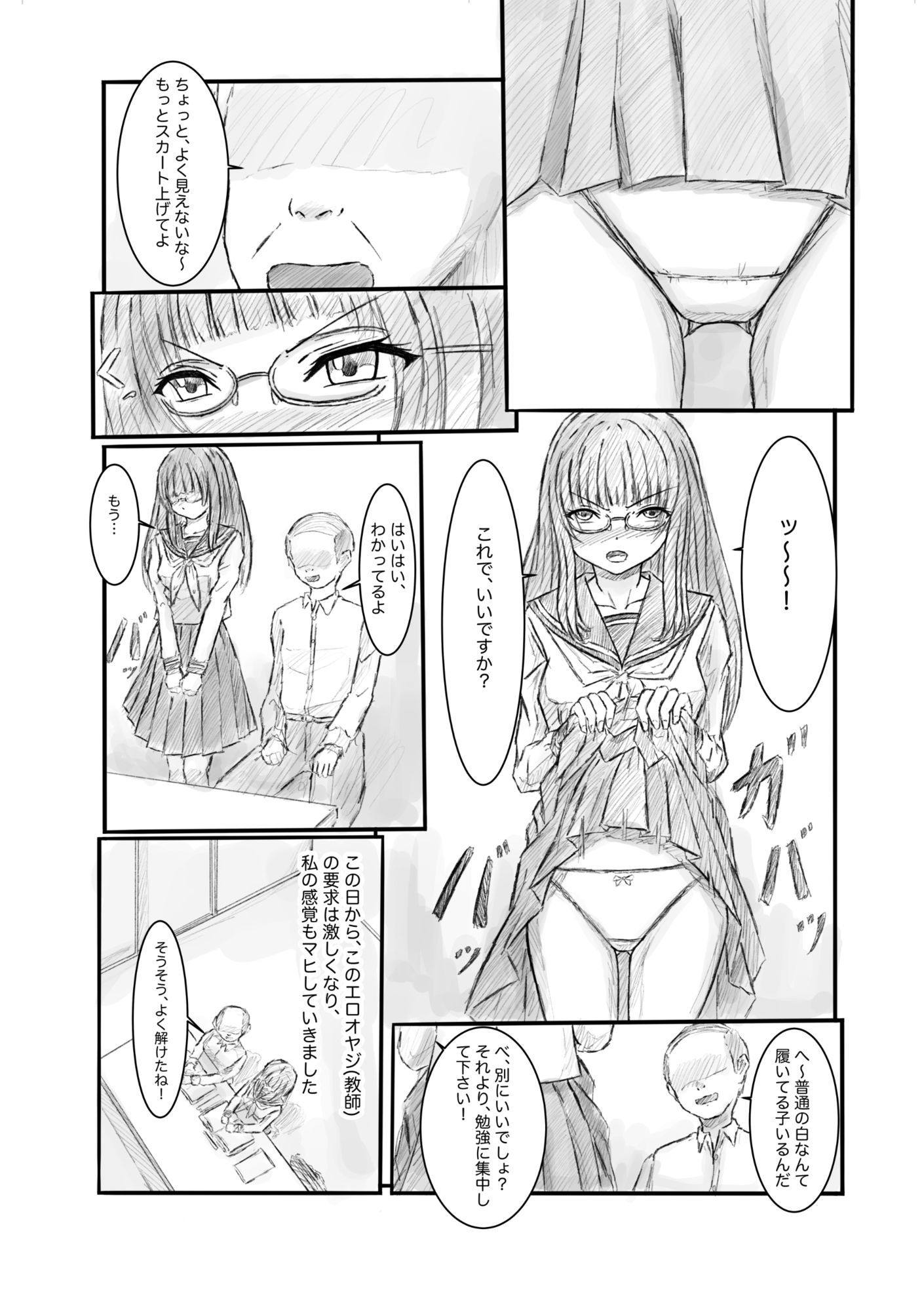 家庭教師からセクハラされているけど、成績のために我慢しています