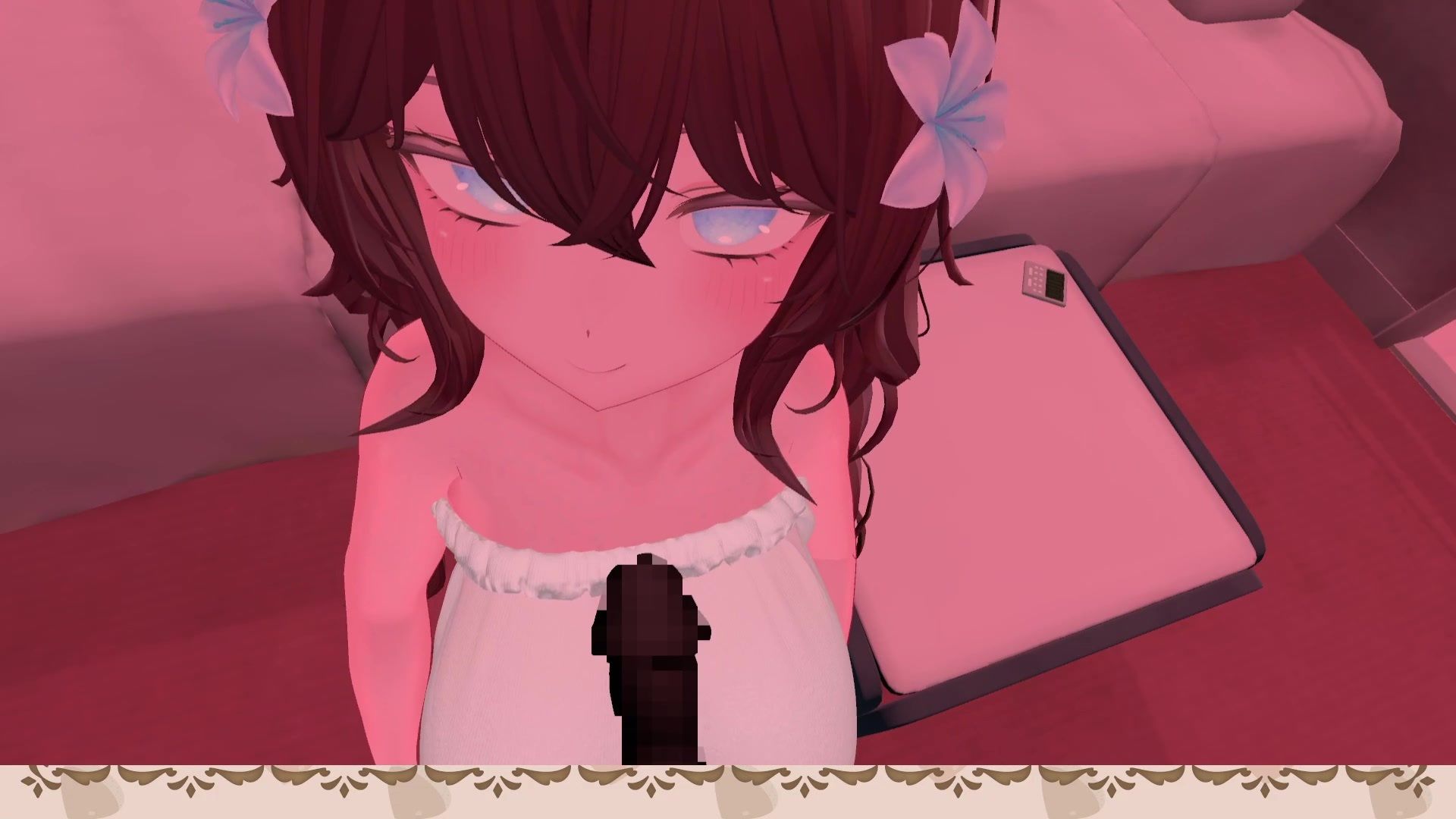 【ChilloutVR】まろんといちゃあましながらおちんぽお射精びゅっびゅ…! 井栗まろん