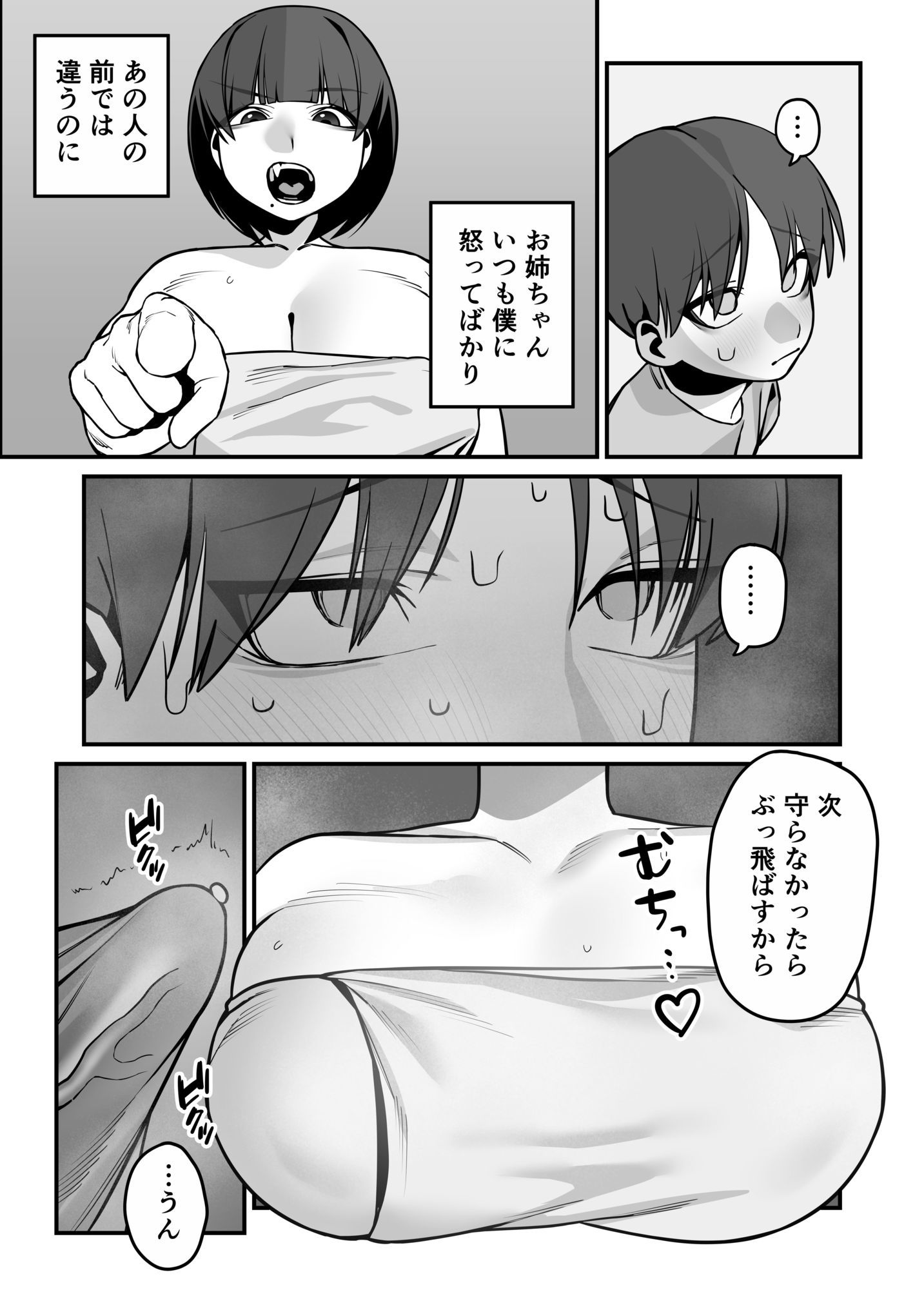 いつも怒ってばかりのお姉ちゃんを妊娠させる話