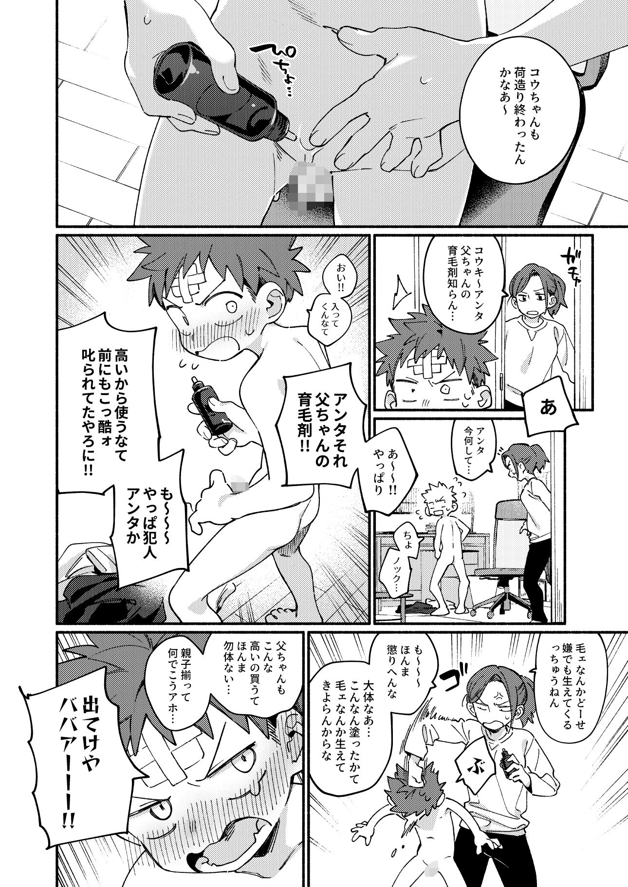 毛が生えへん!4 -修学旅行1日目-