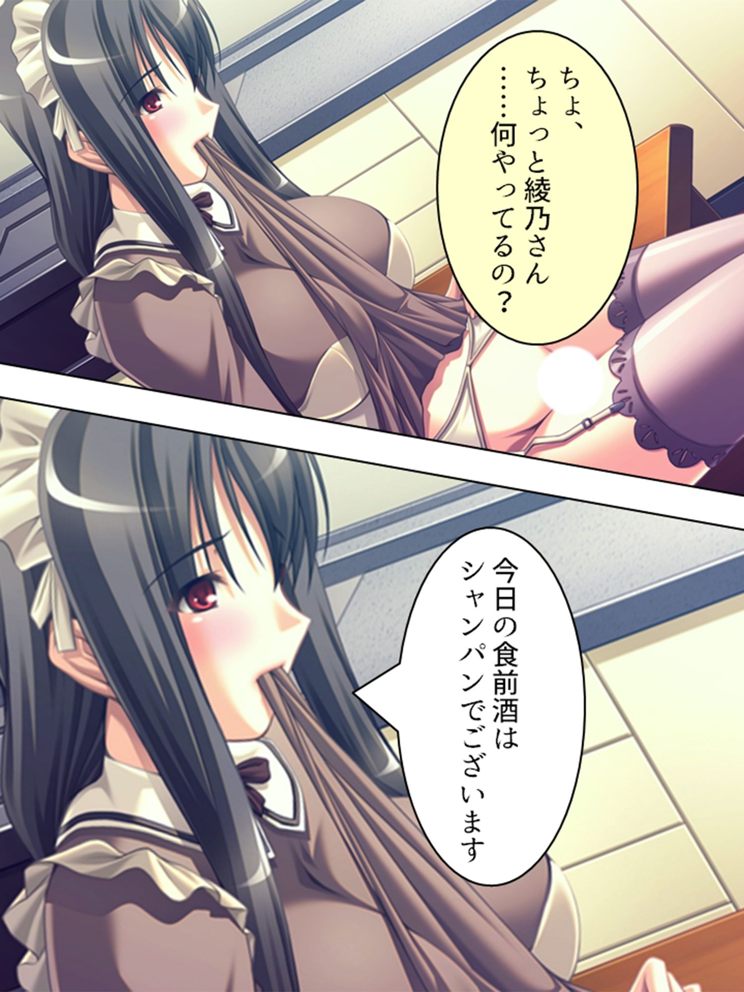 黒髪お姉さんメイドの桃色いちゃらぶご奉仕生活 <総集編>