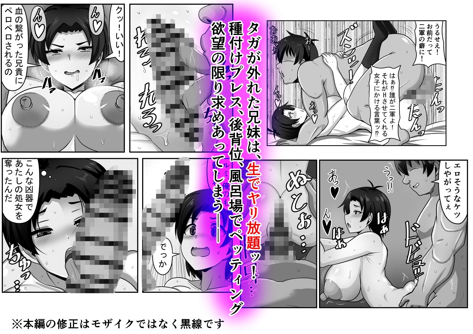 二軍妹と童貞デブ兄貴