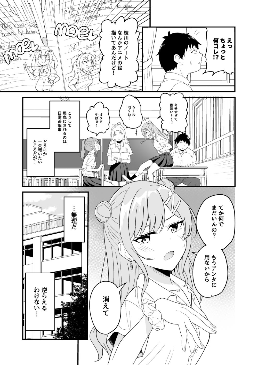 いつも俺をバカにしてくる一軍女子に復讐する話
