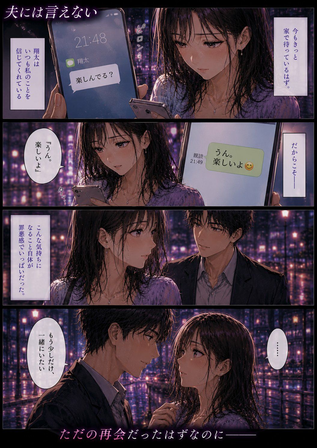 同窓会の夜、妻は元彼と消えた ―夫には言えない再会―