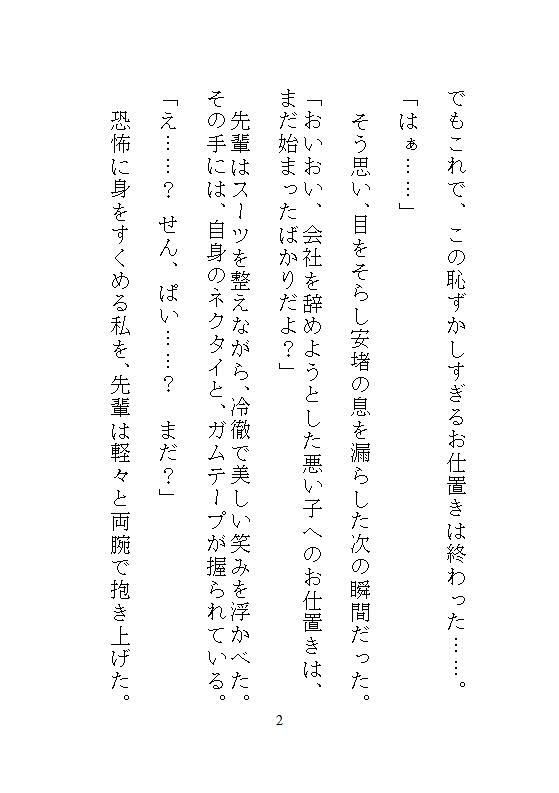 ハイスペ先輩のゲキオモ溺愛で蜜穴調教・後編。オフィスチェアM字拘束と、給湯室のナマ種付けプレスのあと、一生逃げられない檻の中で永久飼育