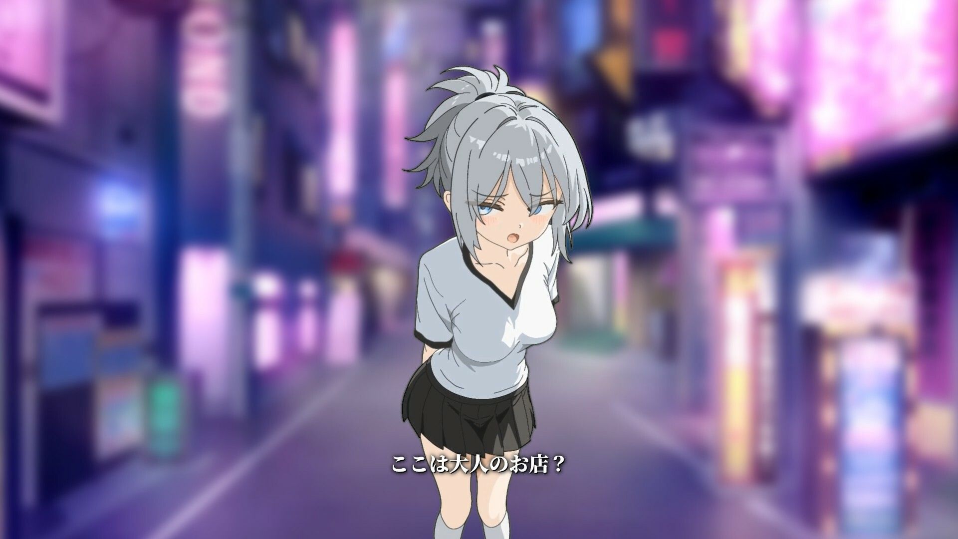 【Live2Dアニメ】アダルトショップ前で出会った自称大人の少女と一緒に買って遊ぶことになった…