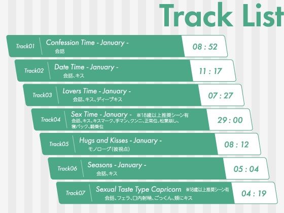 【CV.八神仙】Stellar Calendar（ステカレ）〜January Story〜
