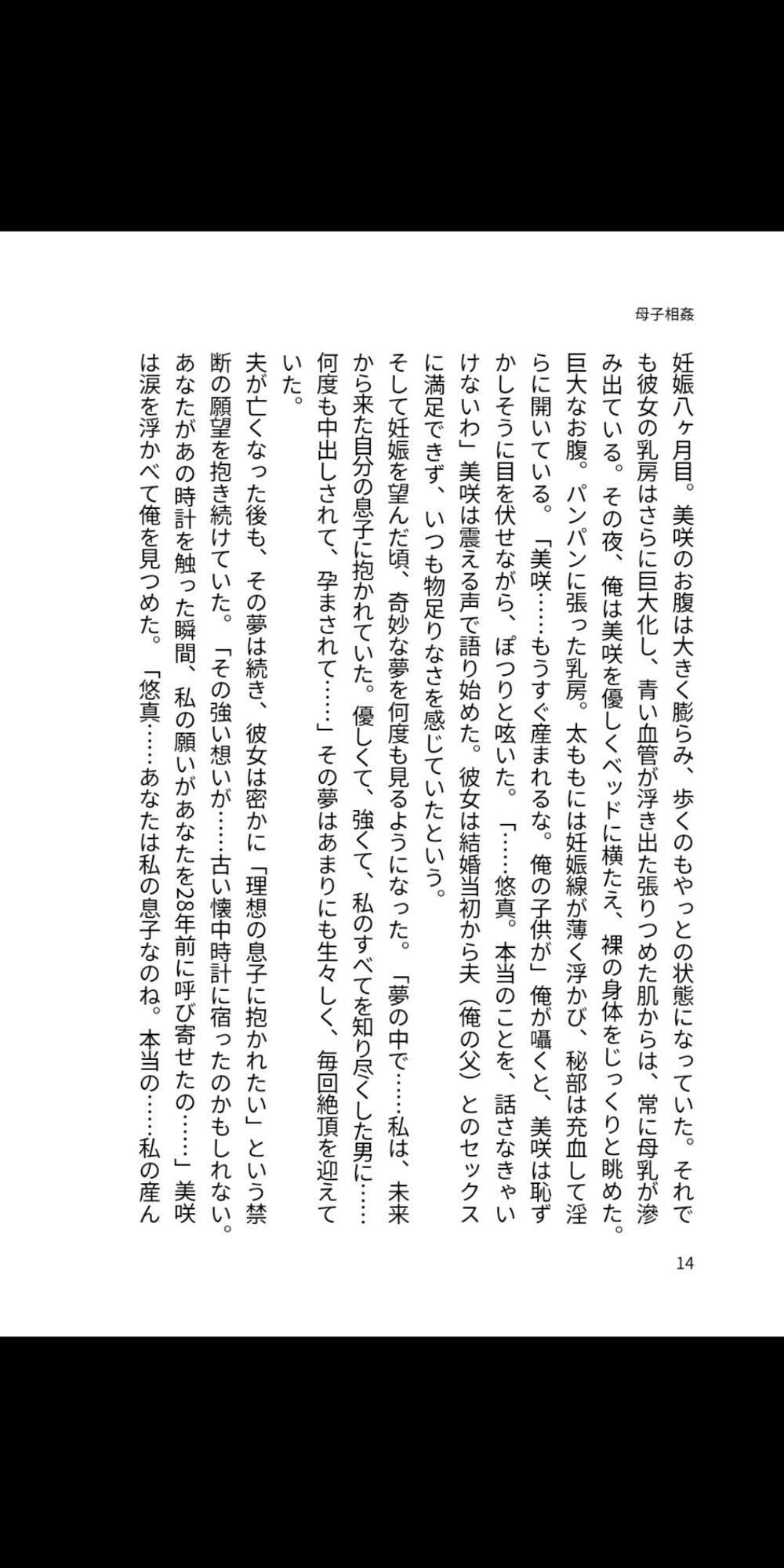 母の胎内へ還る 〜タイムリープした俺は、若き母を孕ませる〜