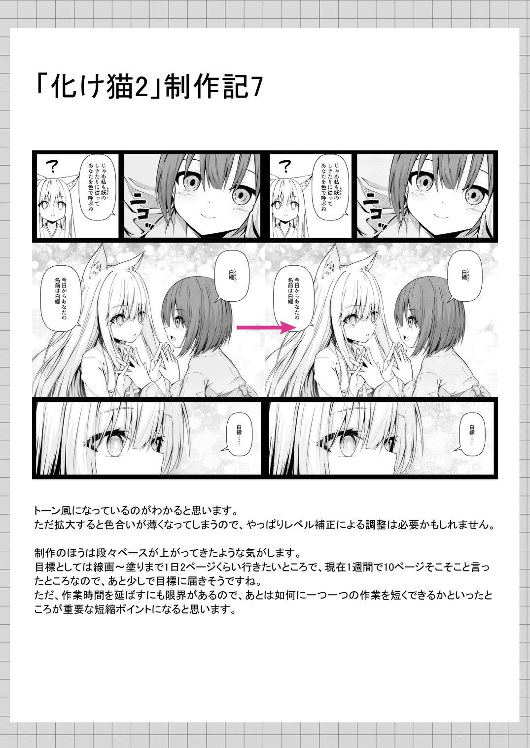 俺は失恋し化け猫は再び現れる＋制作記セット