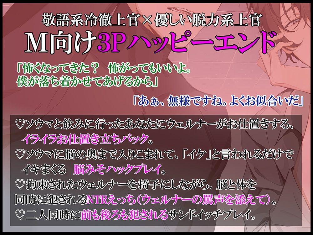 冷徹上官の不機嫌な歪愛〜WolfandShepherd〜【繁体中国語脚本付き】