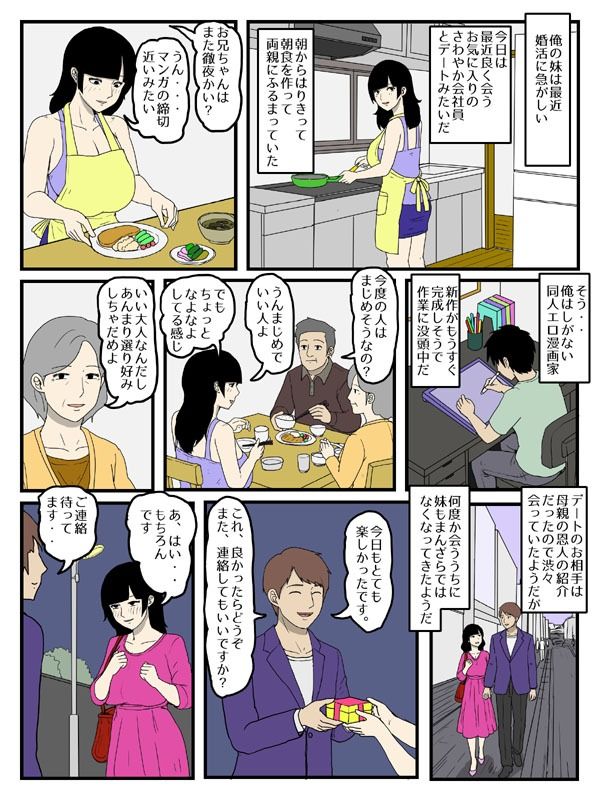 婚活中の妹が軽蔑した眼で性欲処理してくれる件