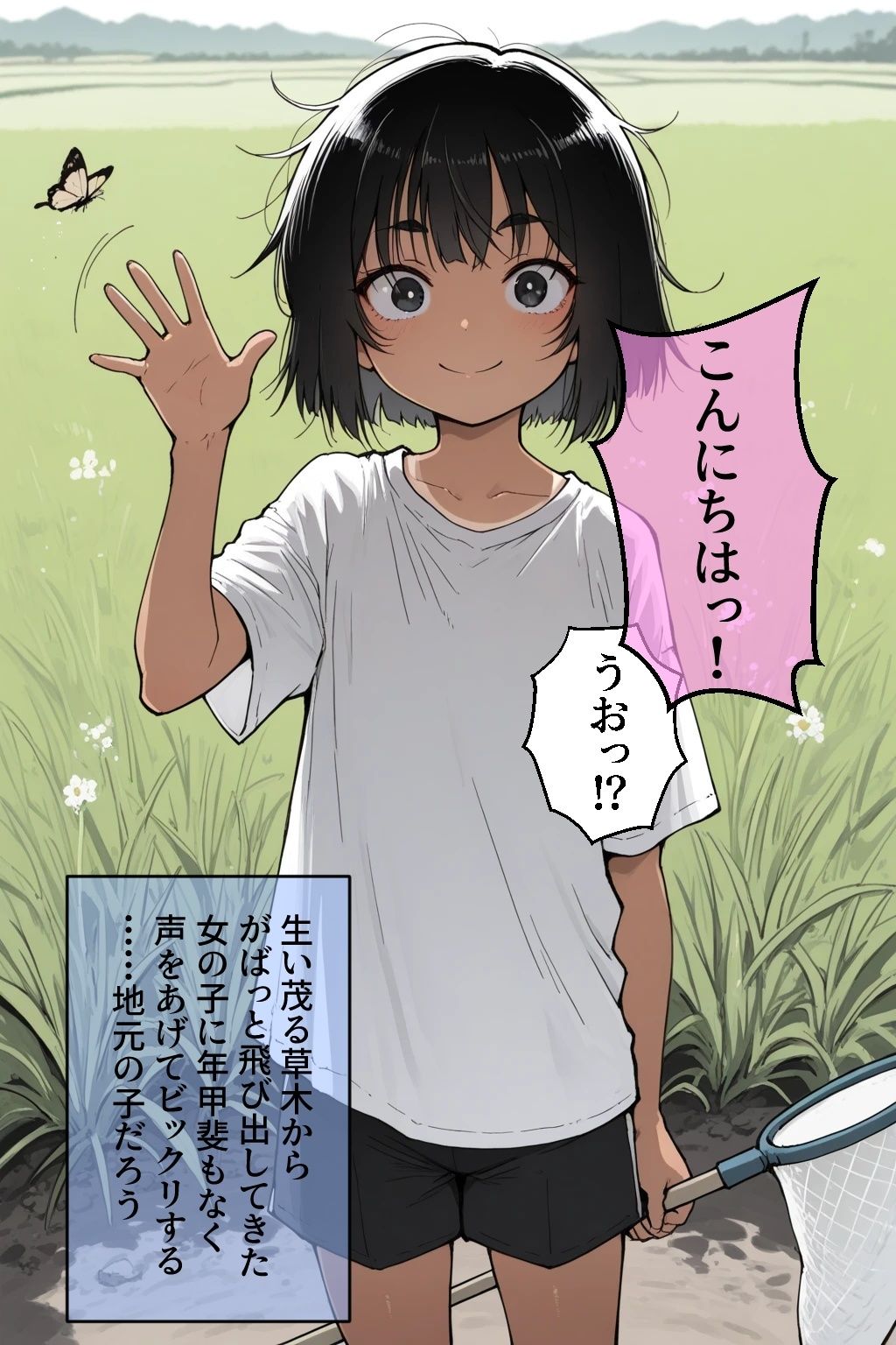 田舎の天使