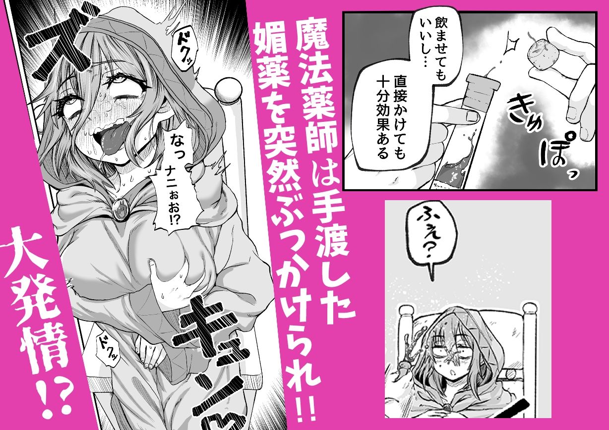 物臭ぽっちゃりエルフに媚薬をかけてみた 〜発情してるのをいいことにHな事をしまくる〜