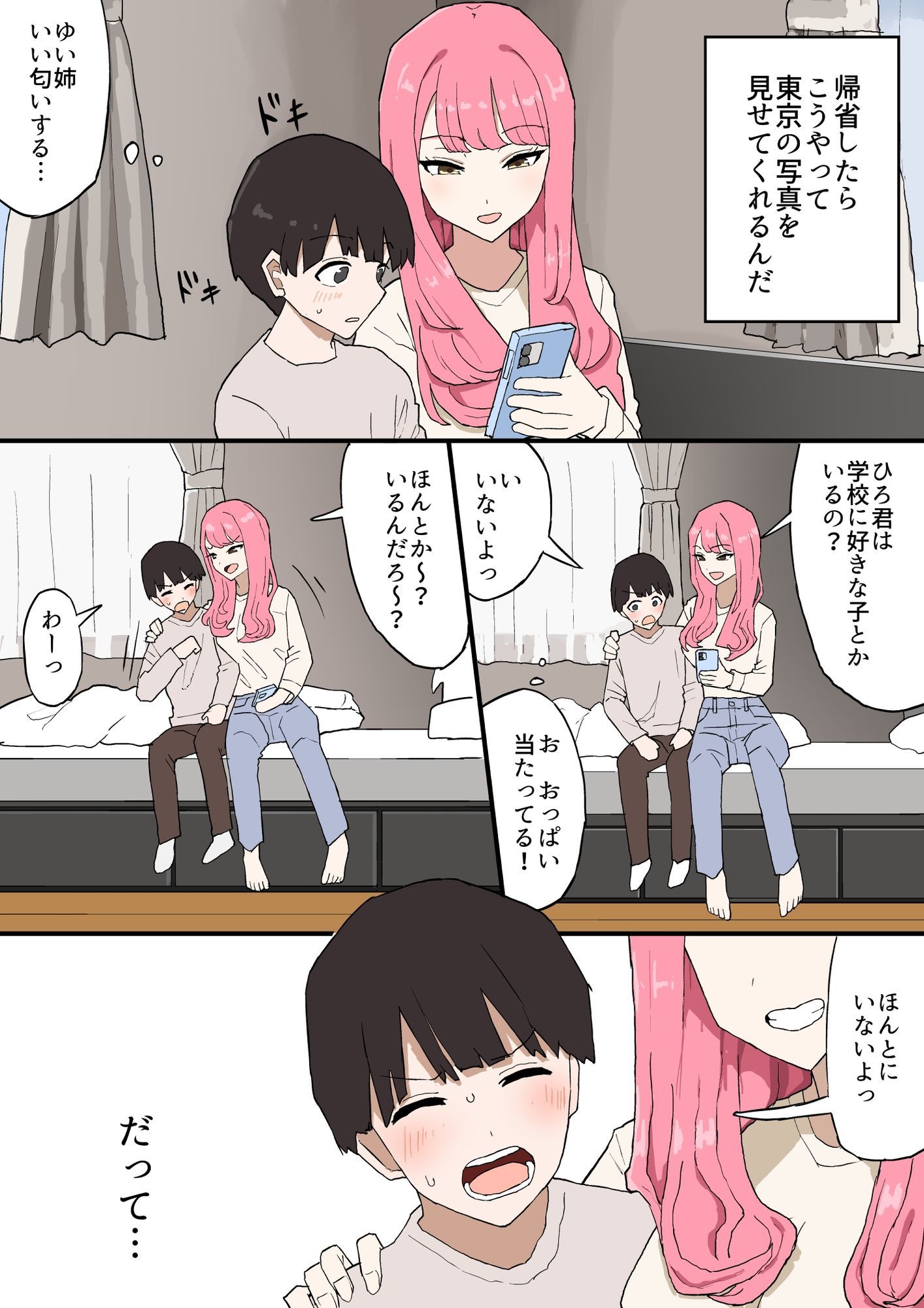 近所のお姉ちゃんにお年玉渡してハメ撮り見せてもらう話