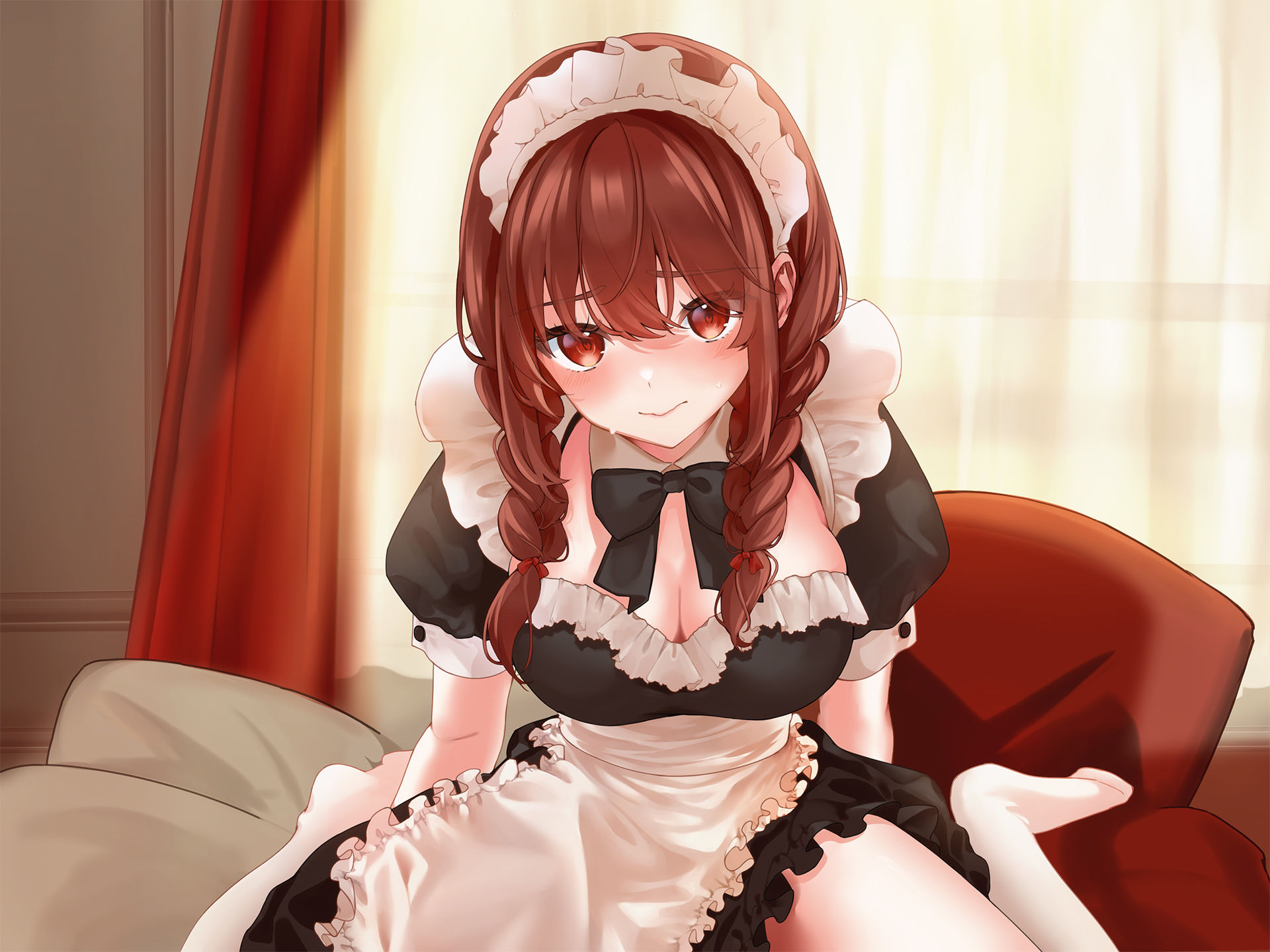 【CV:あさぎ】メイド服でご奉仕ですか？【その後】【シチュエーションボイス】