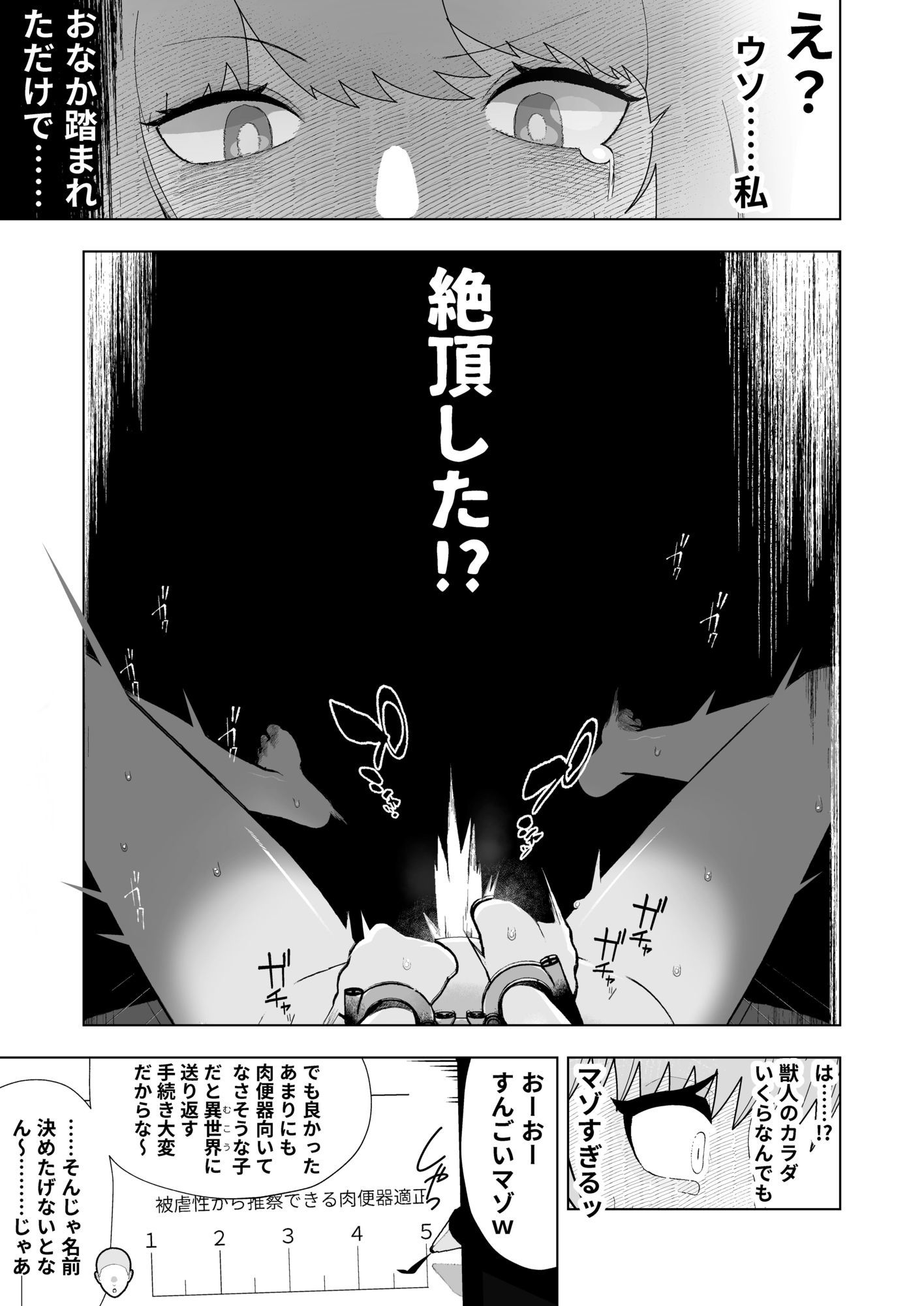 獣人が「肉便器ペット」として飼育される世界で目覚めたら獣人だったンだけどッ