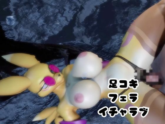 【なんと2本】レナモンといく神秘的なエッチと足コキプレイ