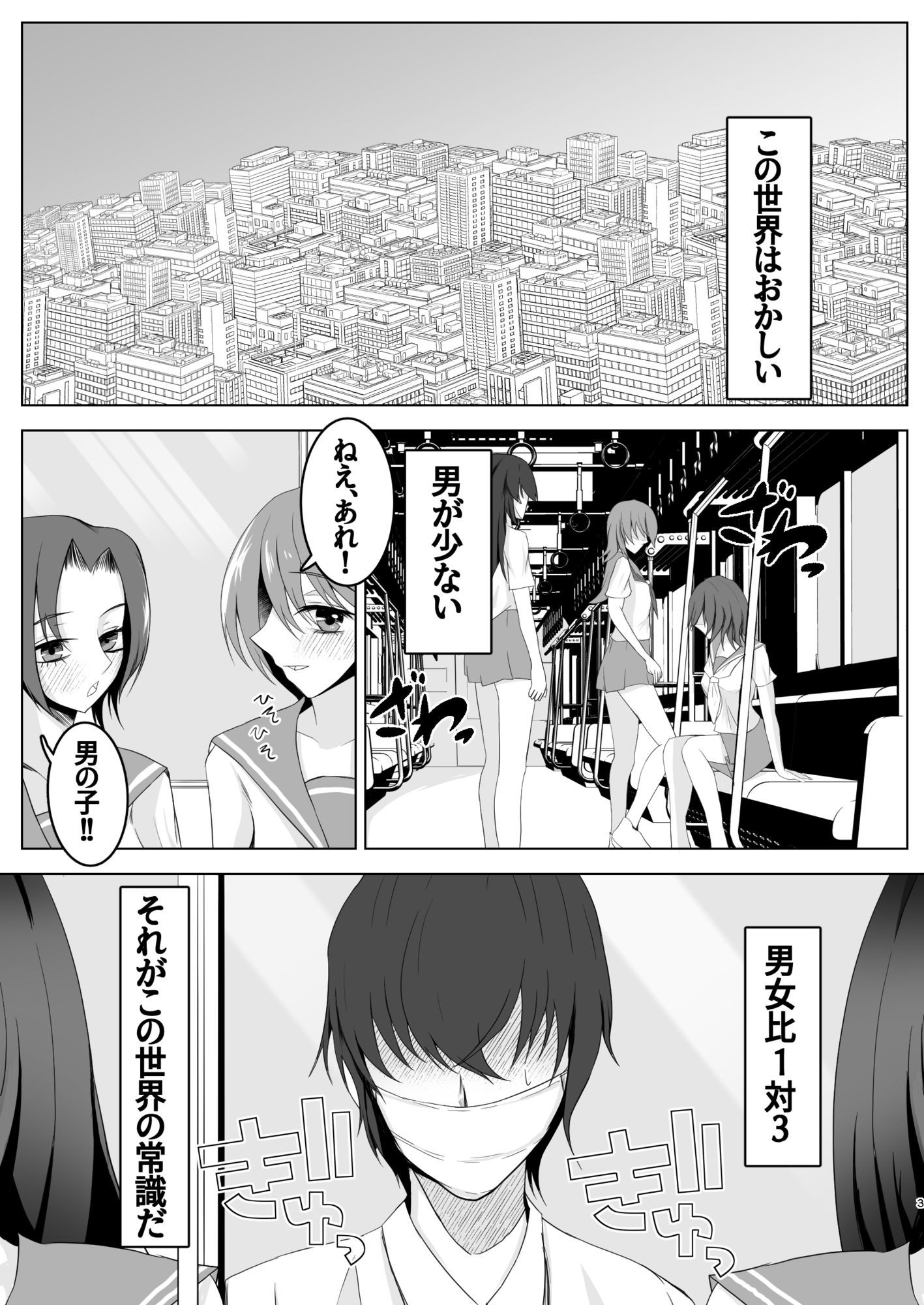 男女比がおかしな世界で春を売る