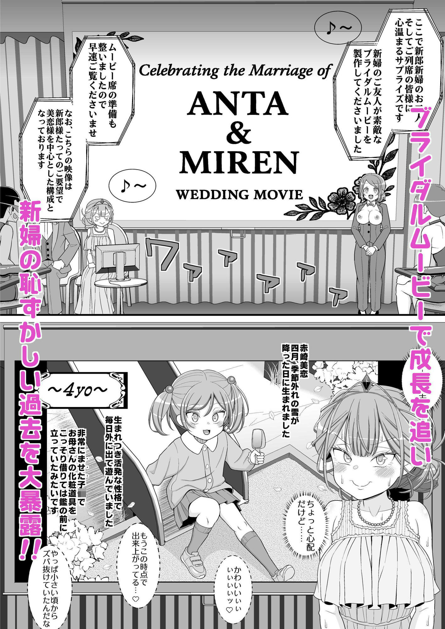ハッピー乳首ウェディング