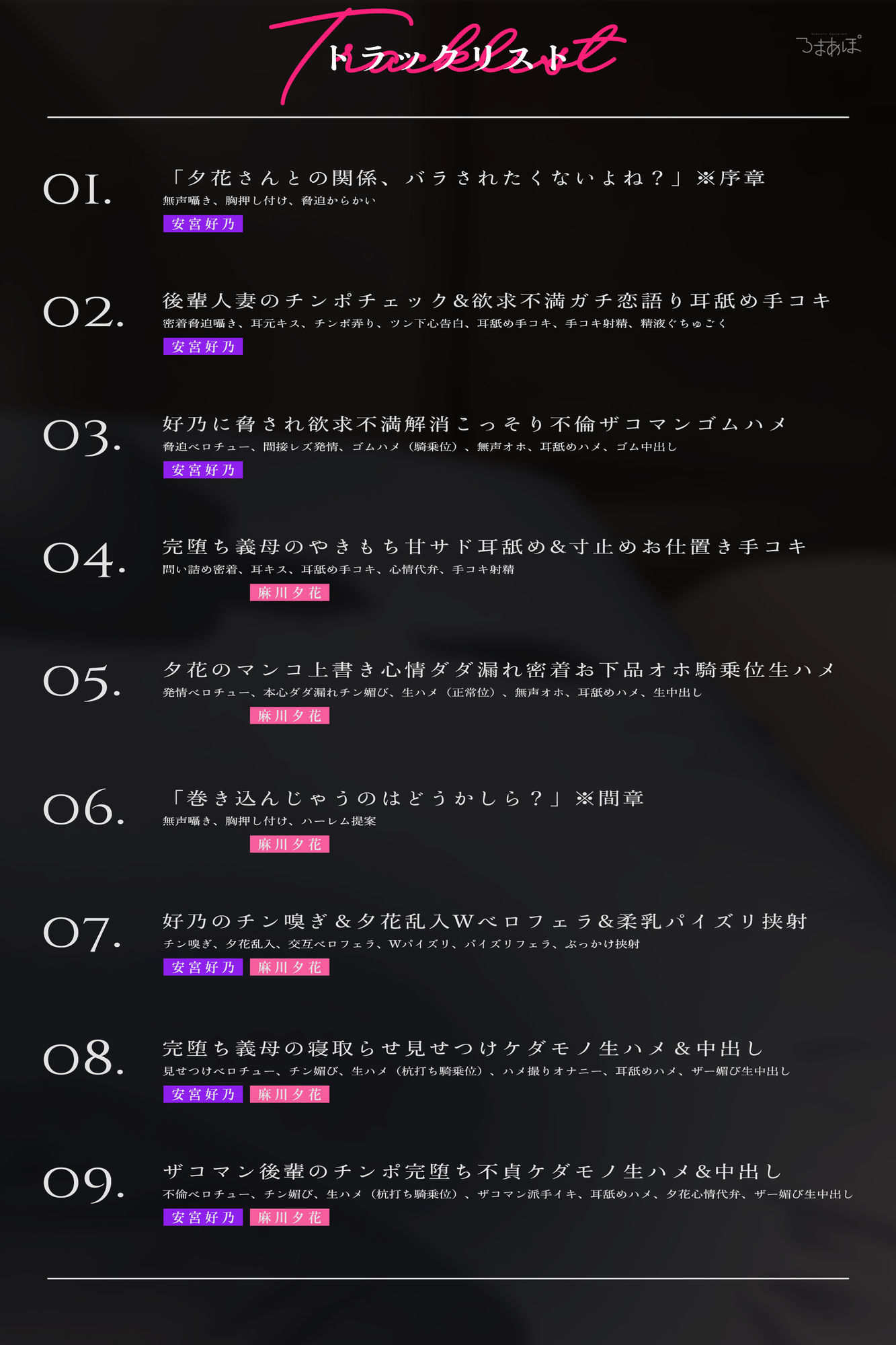 【2周年記念110円/ドスケベ差分イラスト付き】完堕ち義母とザコマン後輩があなたのチンポを貪り喰らう〜義母のガチ恋裏アリ強気メスをハメ堕としド下品3P交尾〜