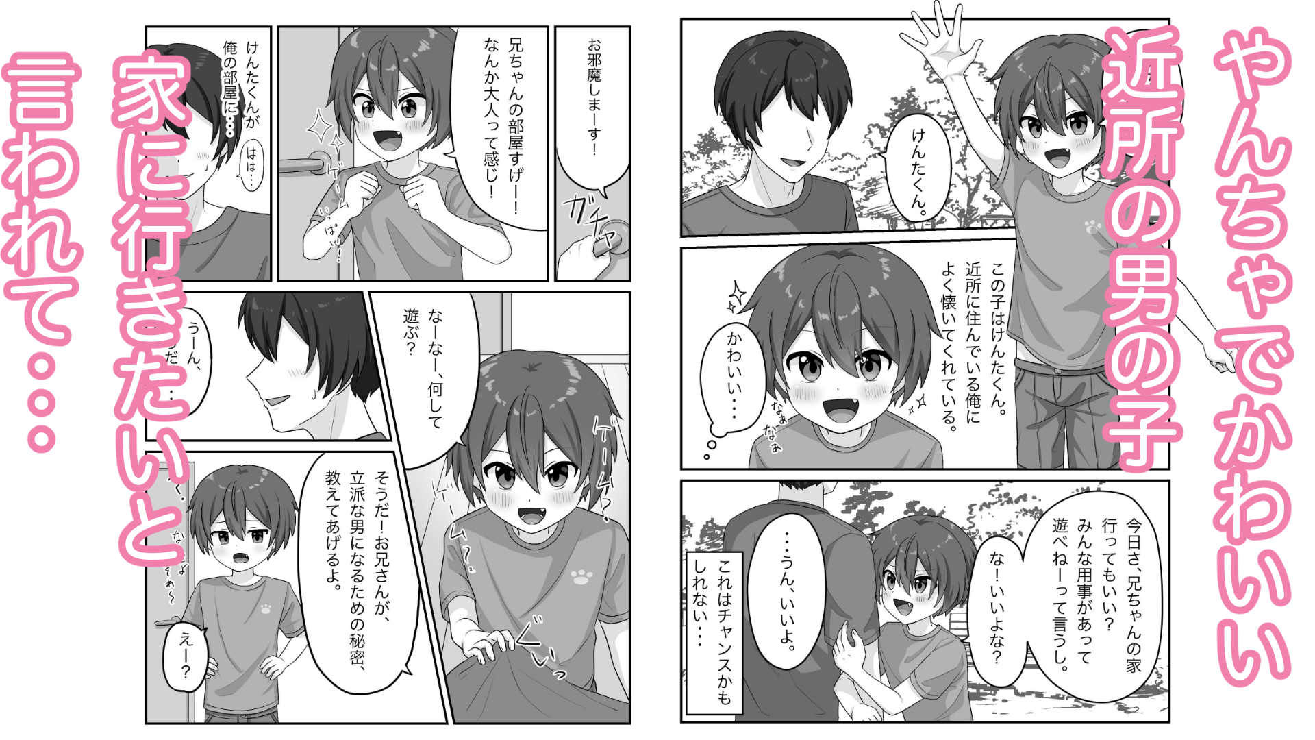 無知なやんちゃショタを騙してメス堕ちさせる話