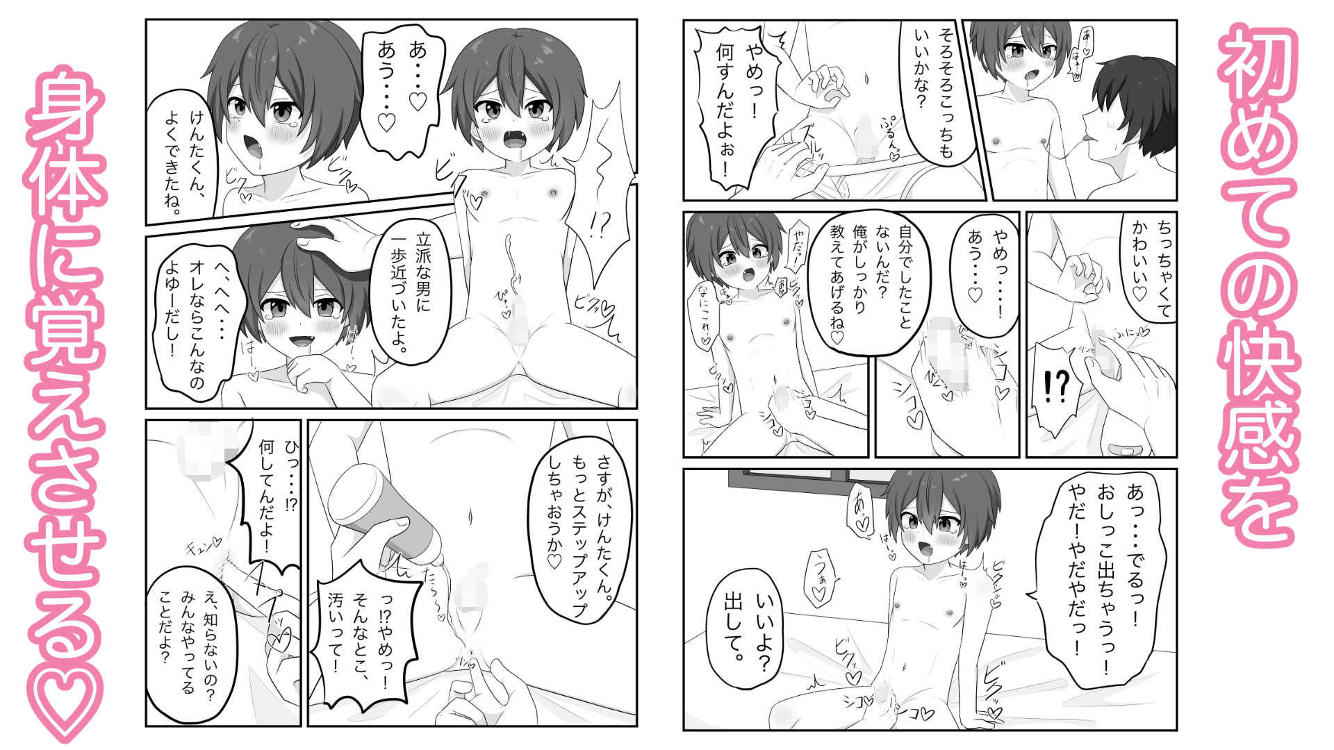 無知なやんちゃショタを騙してメス堕ちさせる話