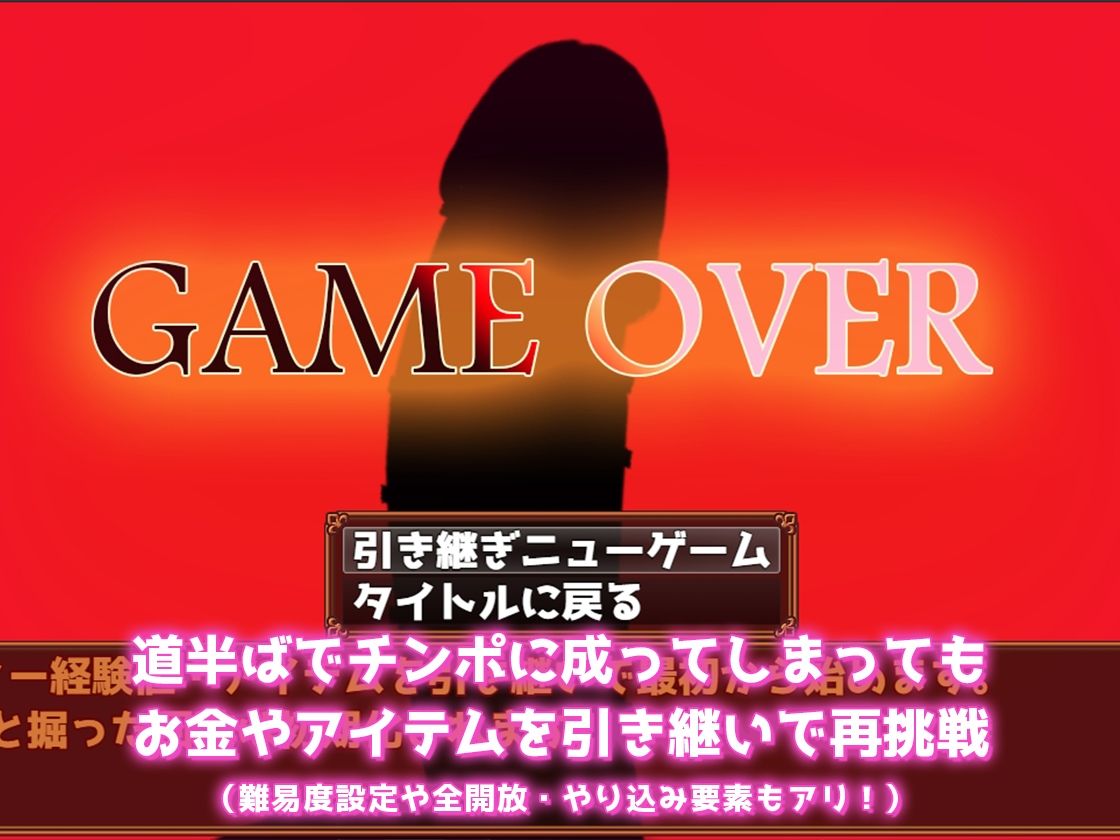 1分間アナルセックスしないとチンポに成るRPG 〜1 minute Anal Care〜